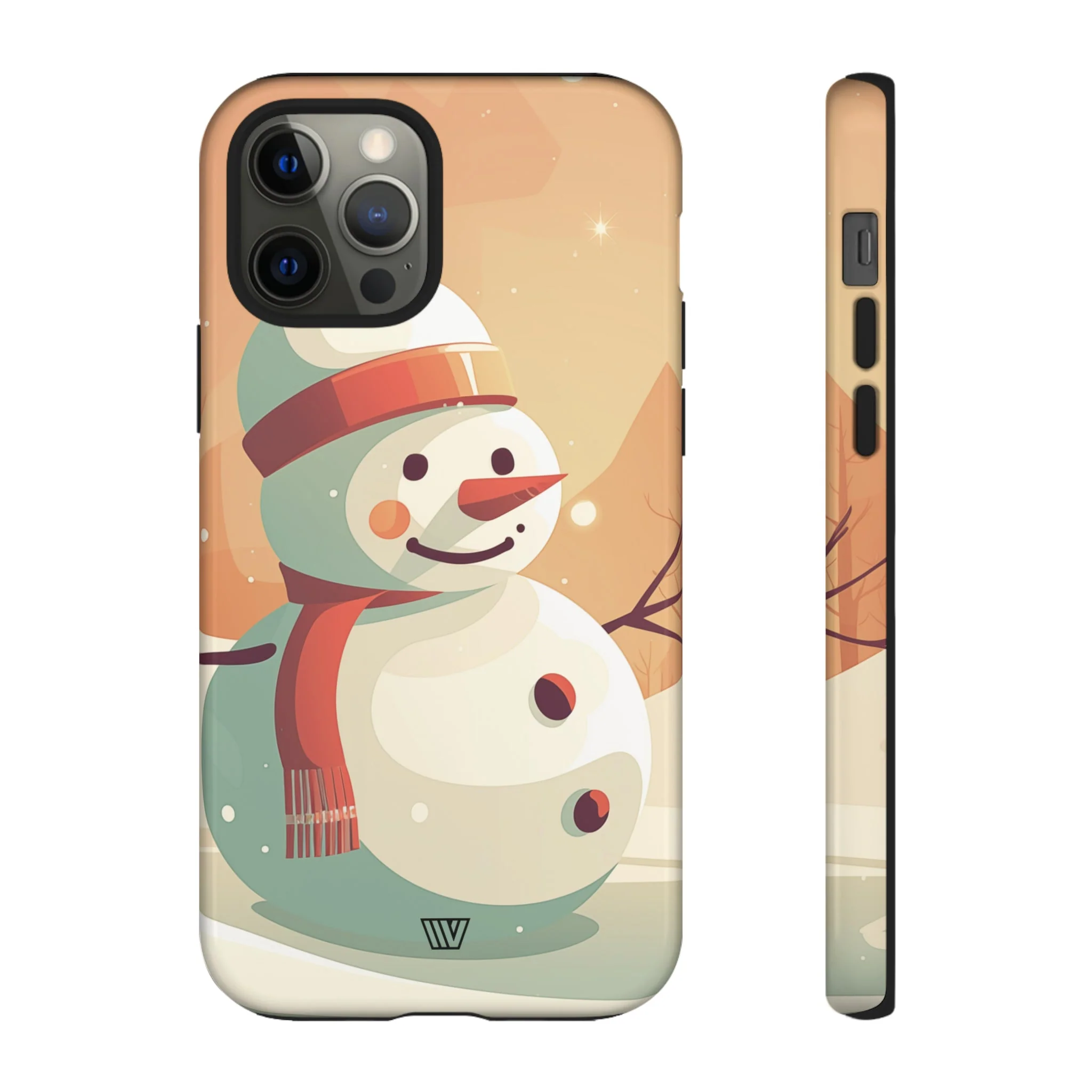 SUNSET SNOWMAN | Tough Phone Case - Image 13