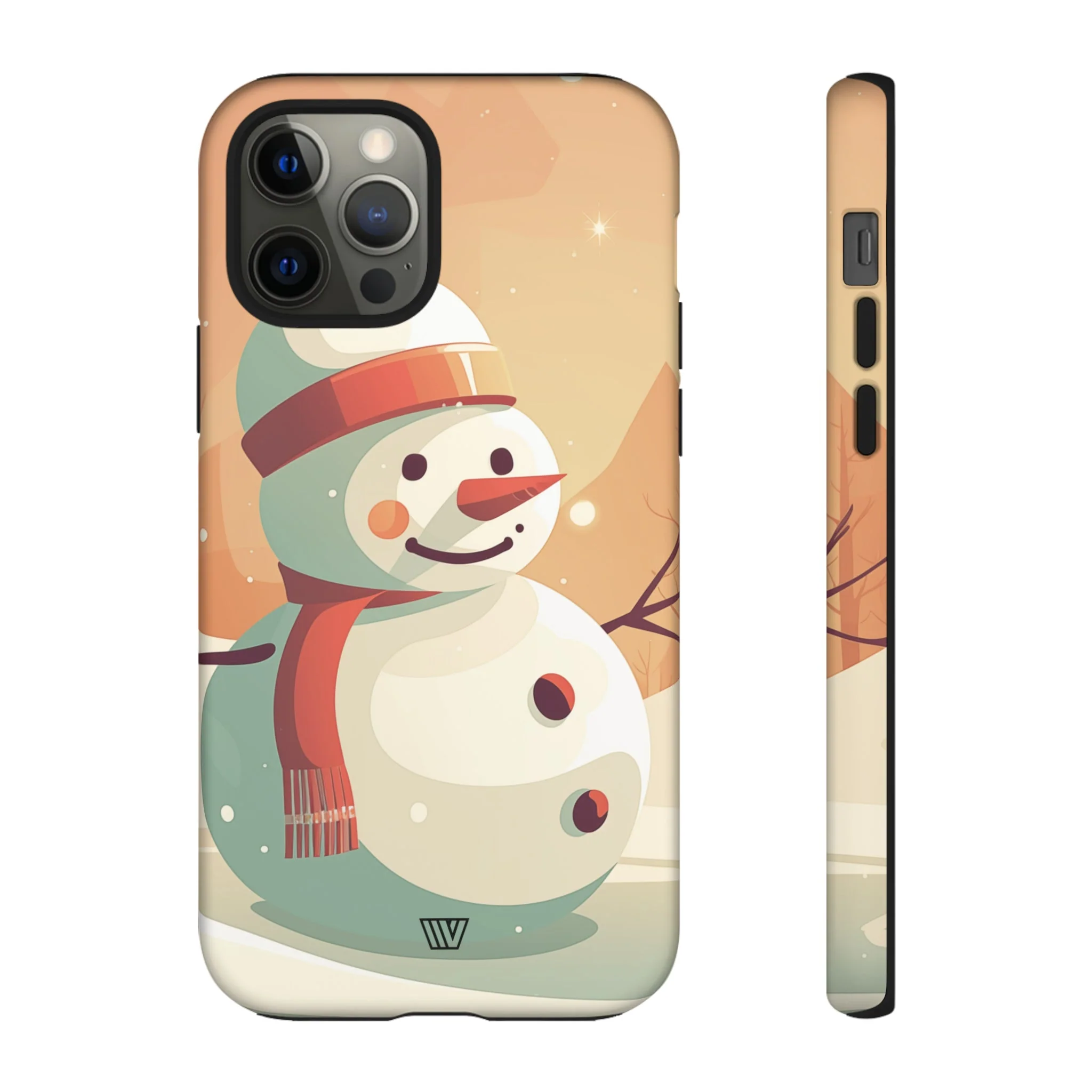 SUNSET SNOWMAN | Tough Phone Case - Image 14
