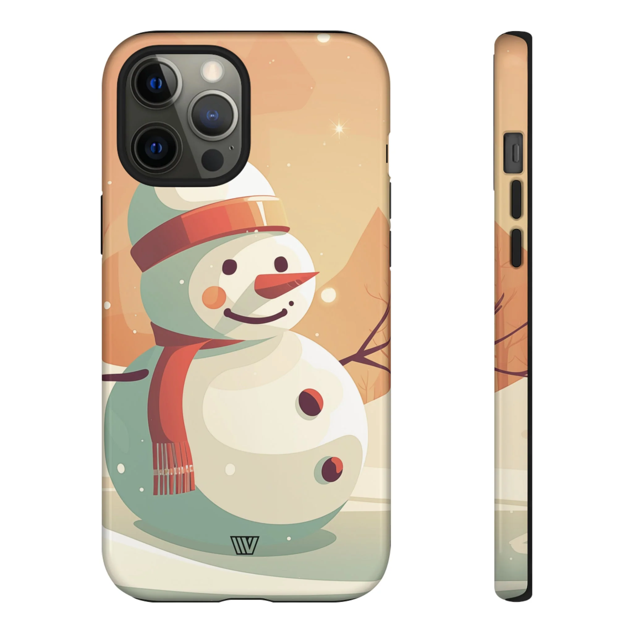SUNSET SNOWMAN | Tough Phone Case - Image 15