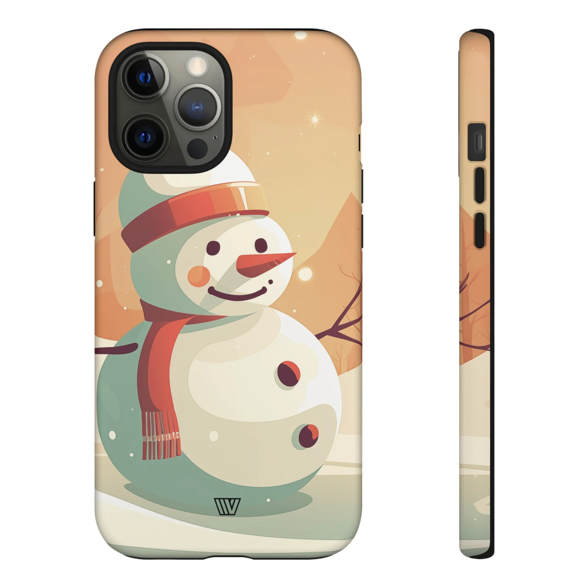 SUNSET SNOWMAN | Tough Phone Case - Image 16