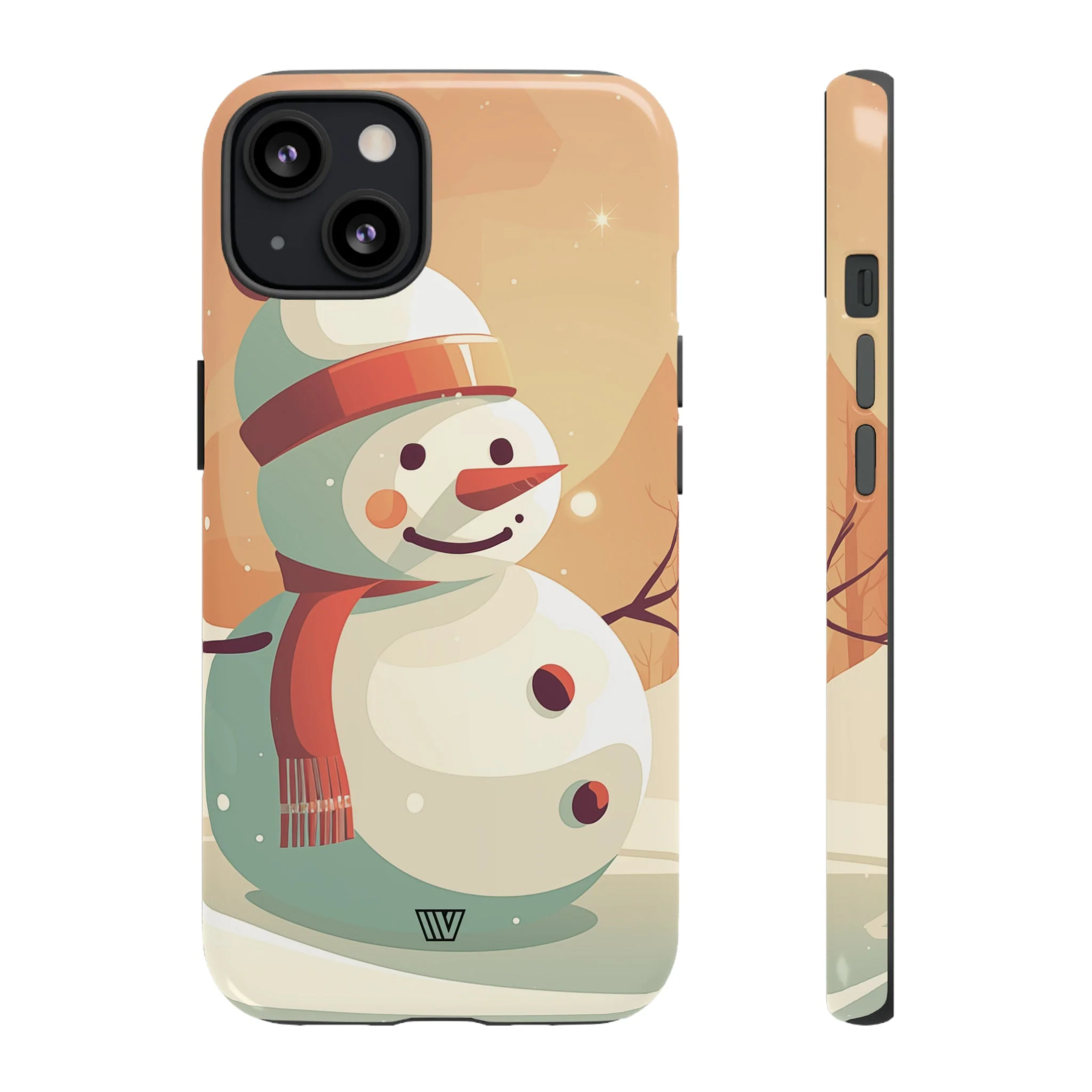 SUNSET SNOWMAN | Tough Phone Case - Image 17