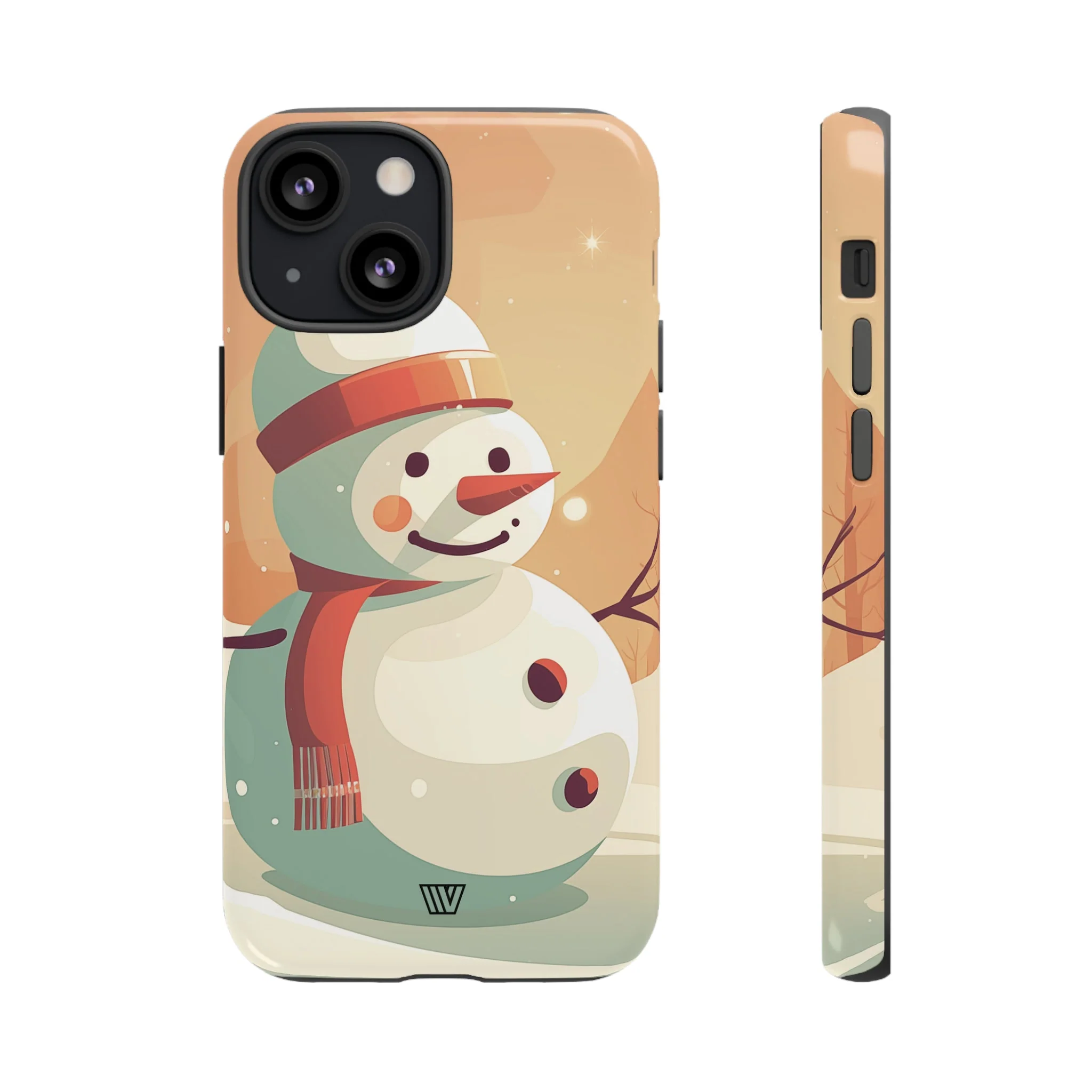 SUNSET SNOWMAN | Tough Phone Case - Image 19