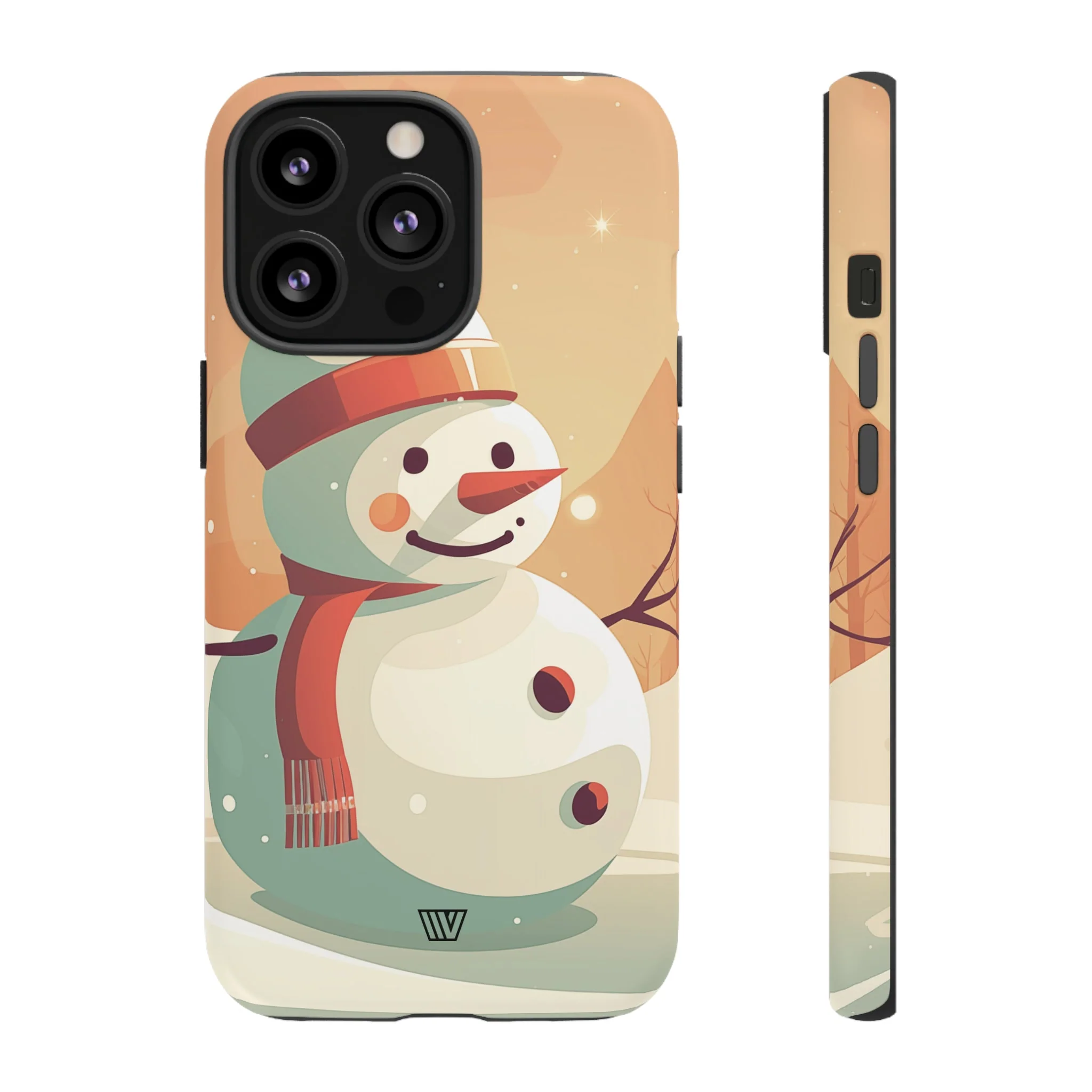SUNSET SNOWMAN | Tough Phone Case - Image 22
