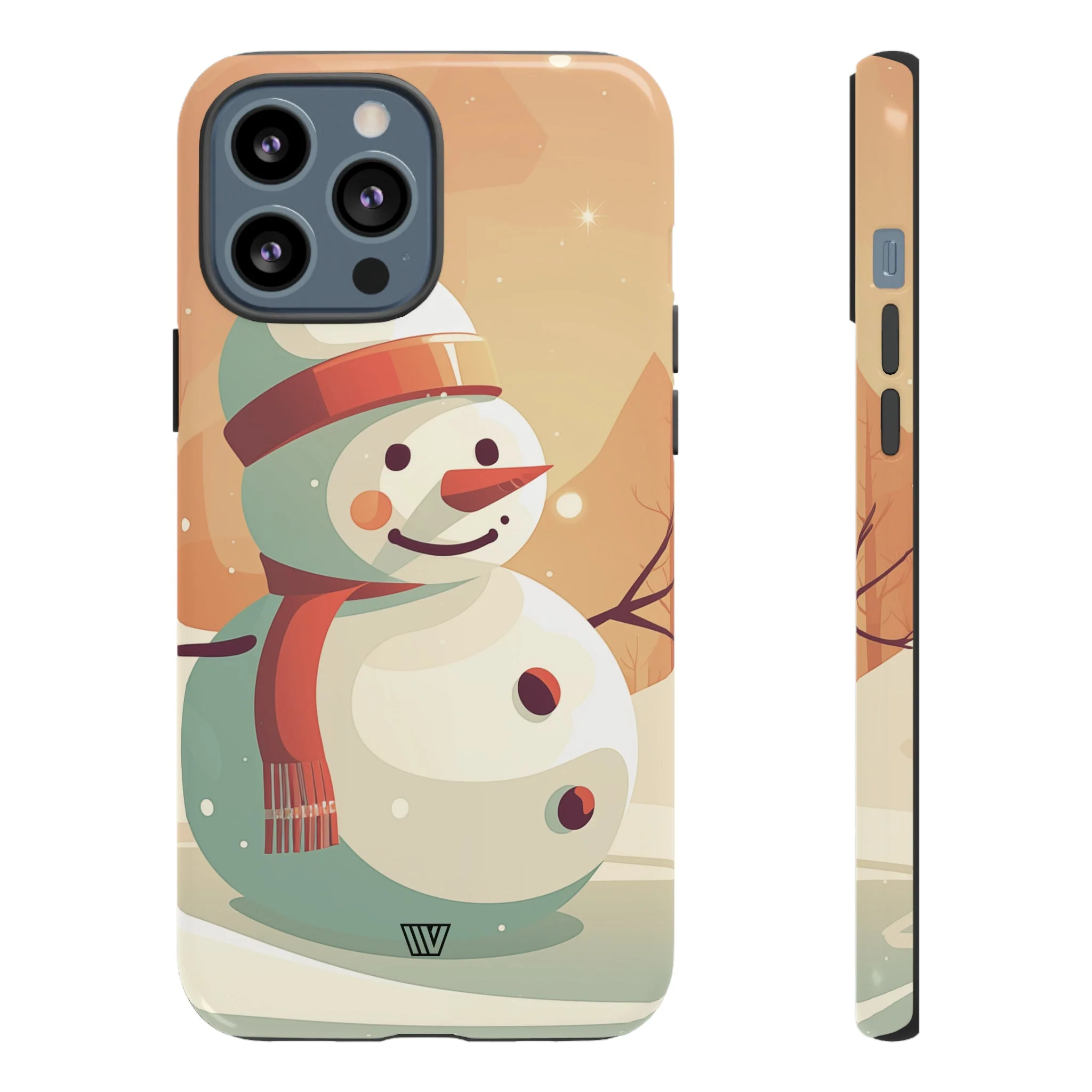 SUNSET SNOWMAN | Tough Phone Case - Image 23