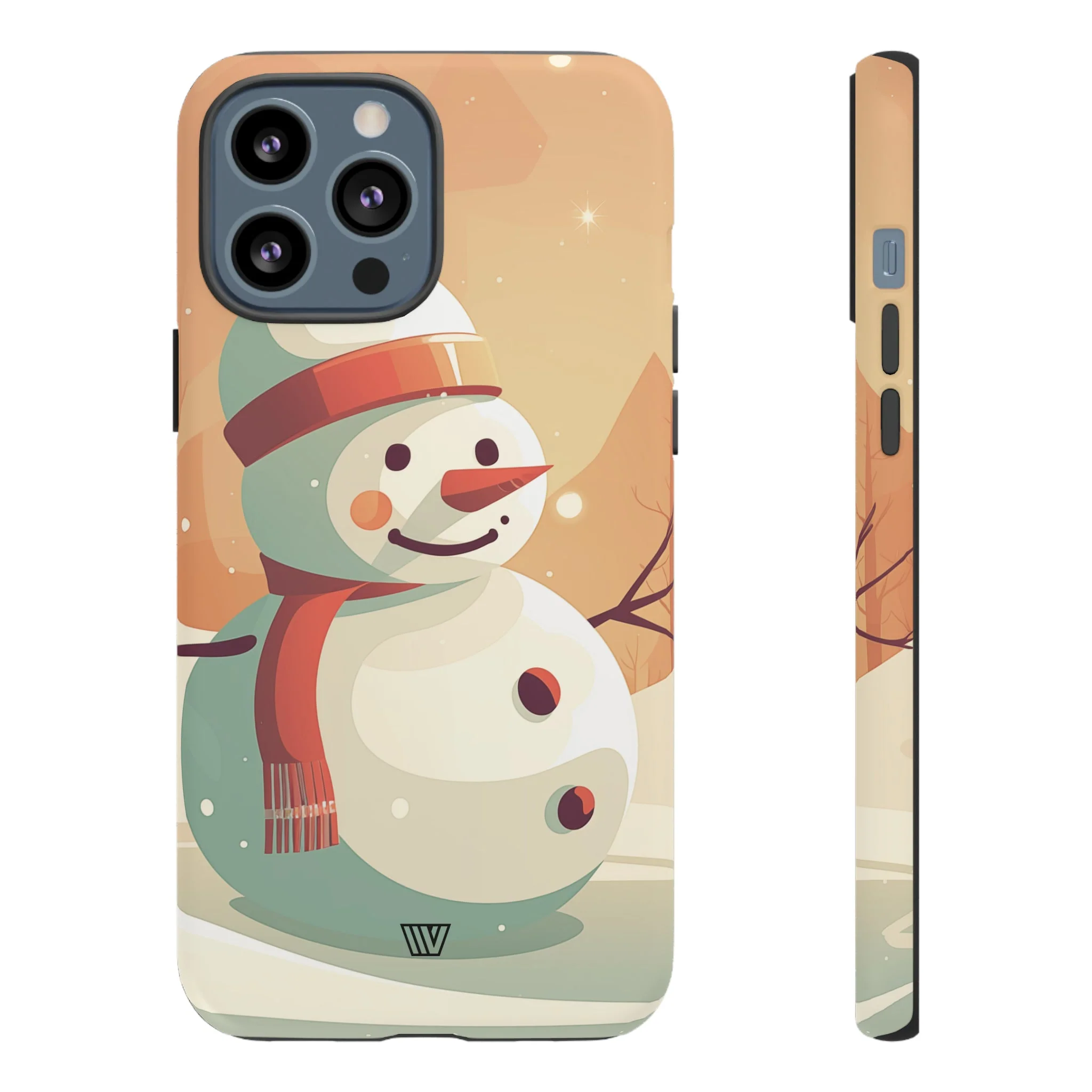 SUNSET SNOWMAN | Tough Phone Case - Image 24