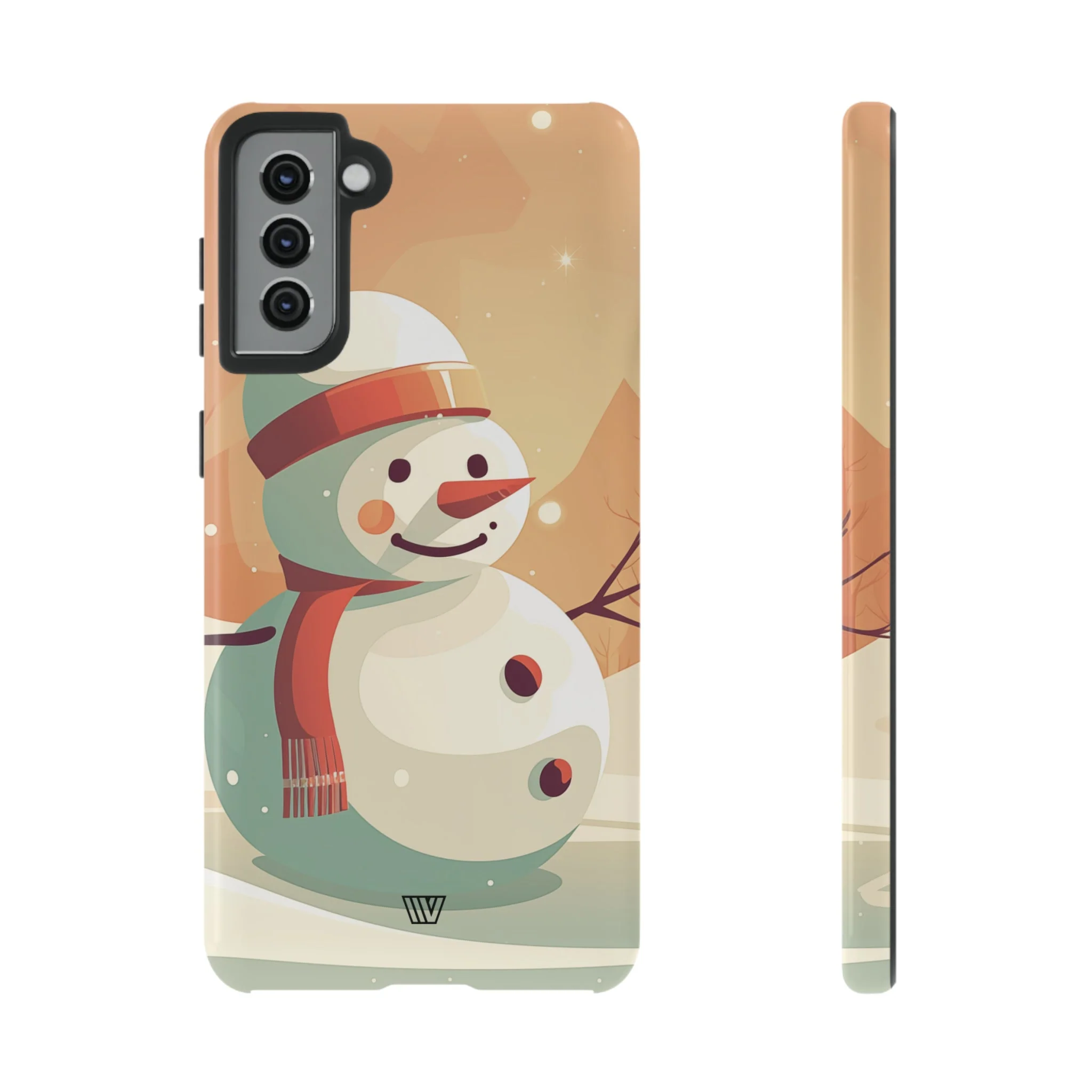 SUNSET SNOWMAN | Tough Phone Case - Image 27