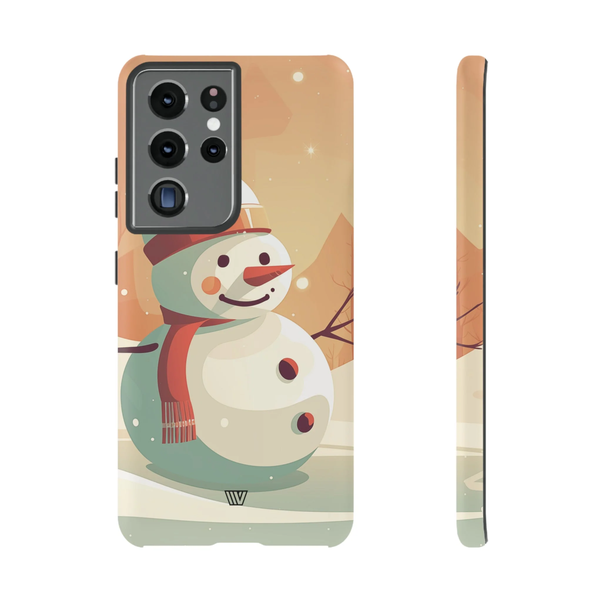 SUNSET SNOWMAN | Tough Phone Case - Image 30