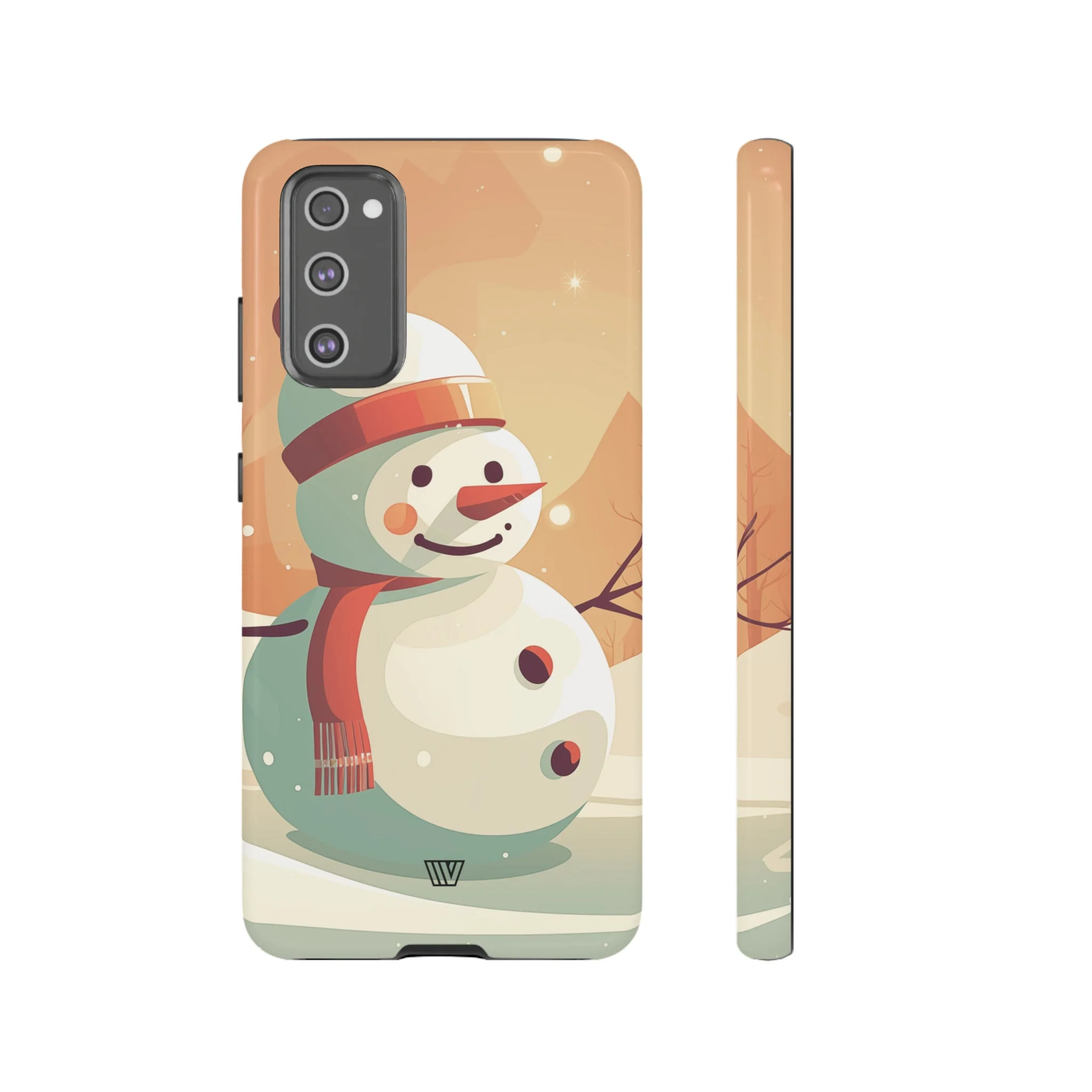SUNSET SNOWMAN | Tough Phone Case - Image 31