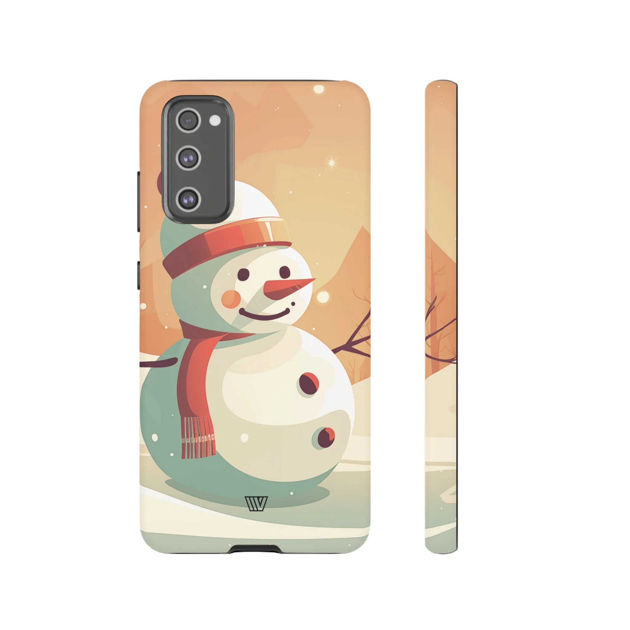 SUNSET SNOWMAN | Tough Phone Case - Image 32