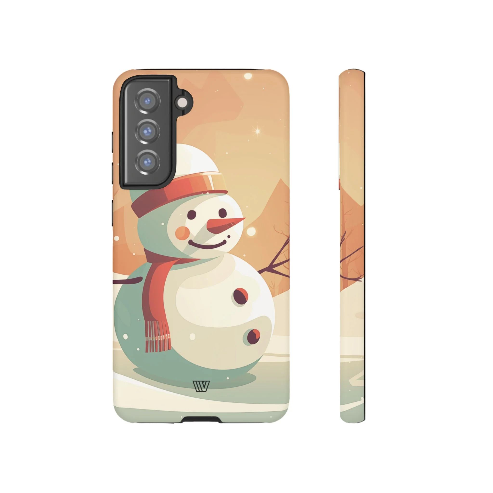 SUNSET SNOWMAN | Tough Phone Case - Image 34