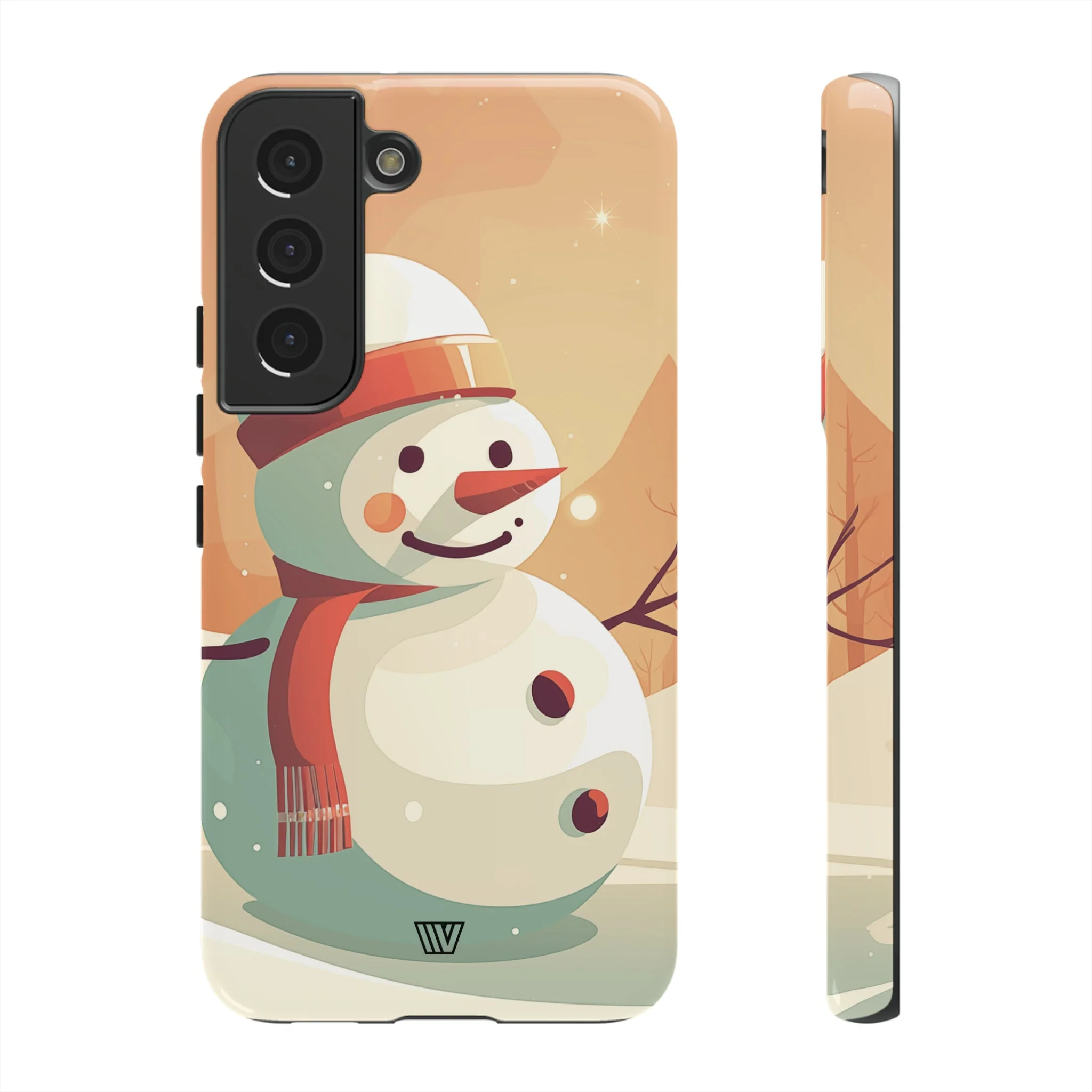 SUNSET SNOWMAN | Tough Phone Case - Image 35
