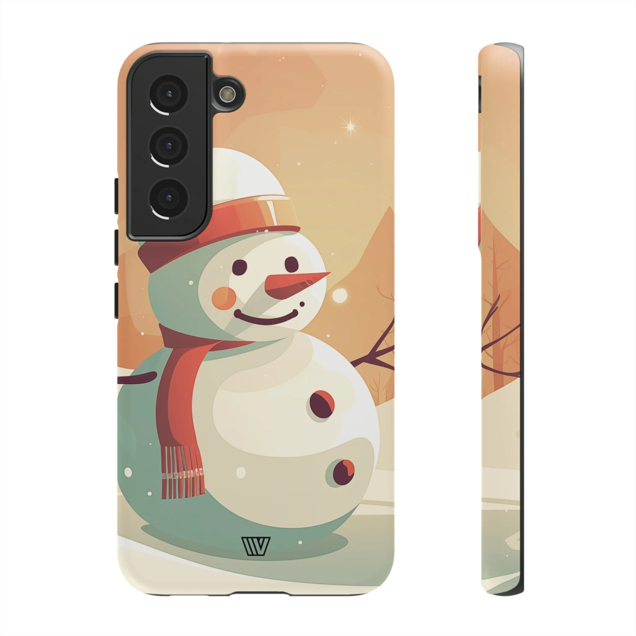 SUNSET SNOWMAN | Tough Phone Case - Image 36