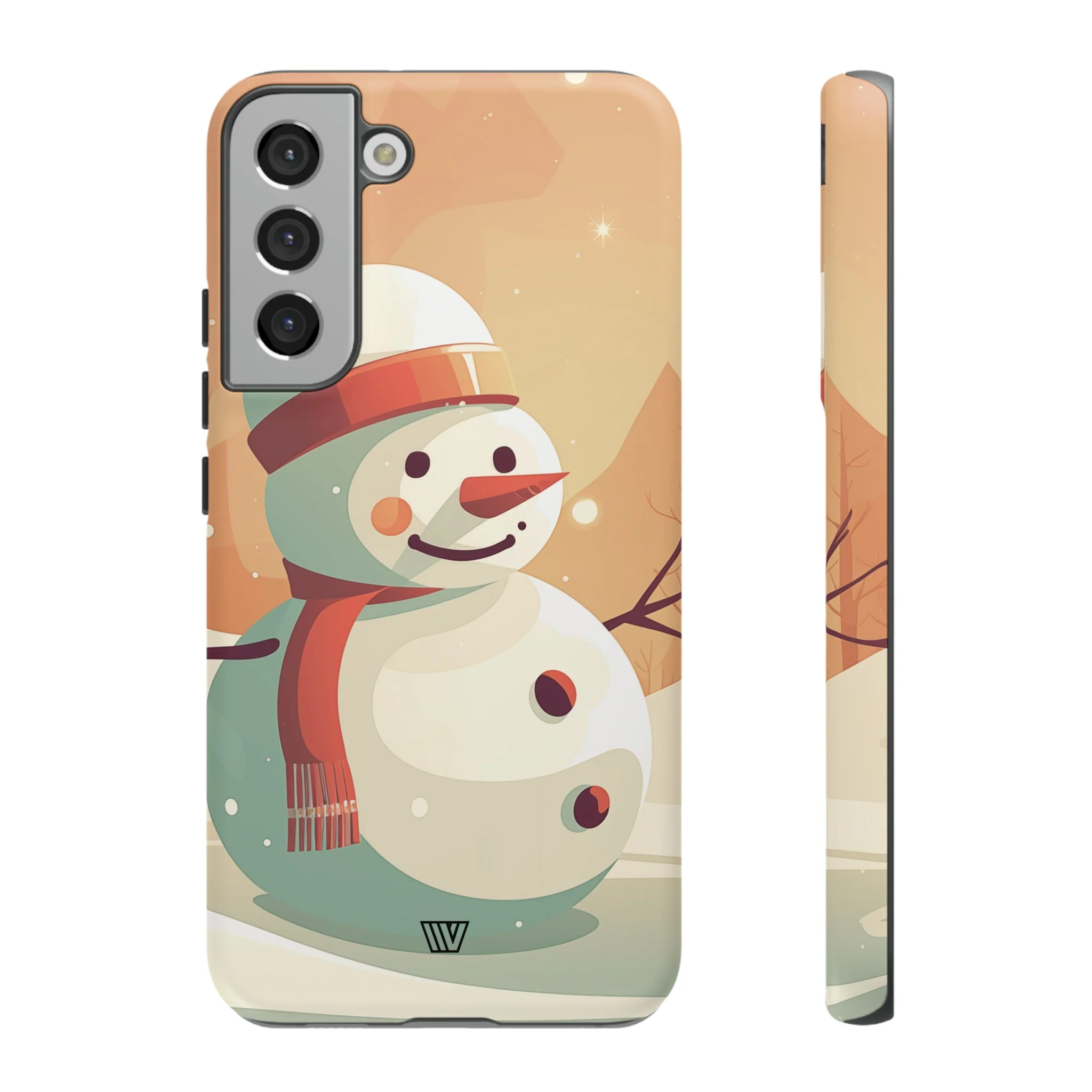 SUNSET SNOWMAN | Tough Phone Case - Image 38