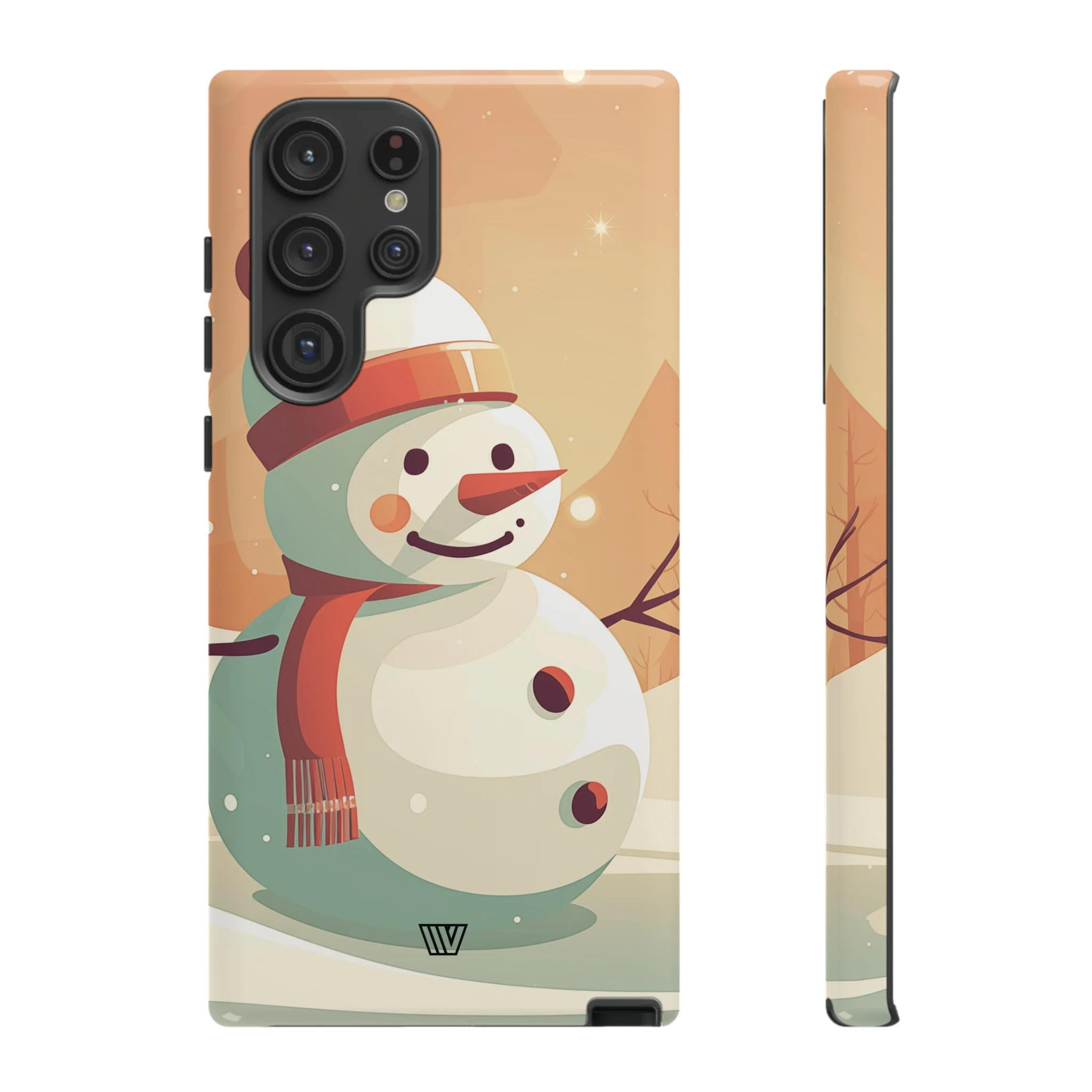 SUNSET SNOWMAN | Tough Phone Case - Image 39