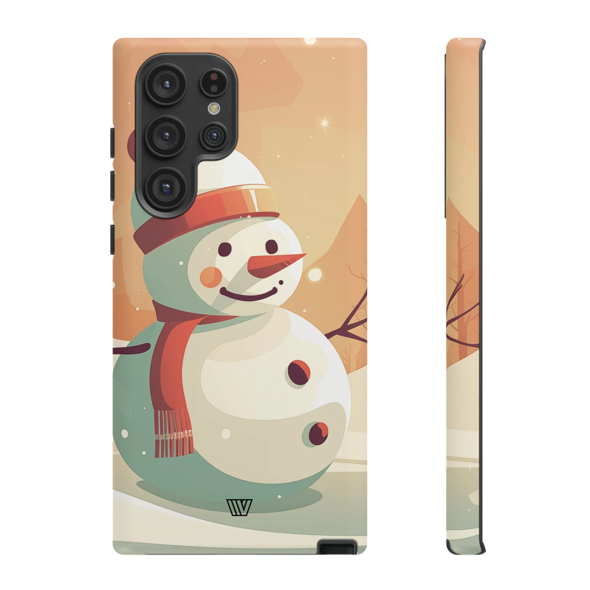 SUNSET SNOWMAN | Tough Phone Case - Image 40