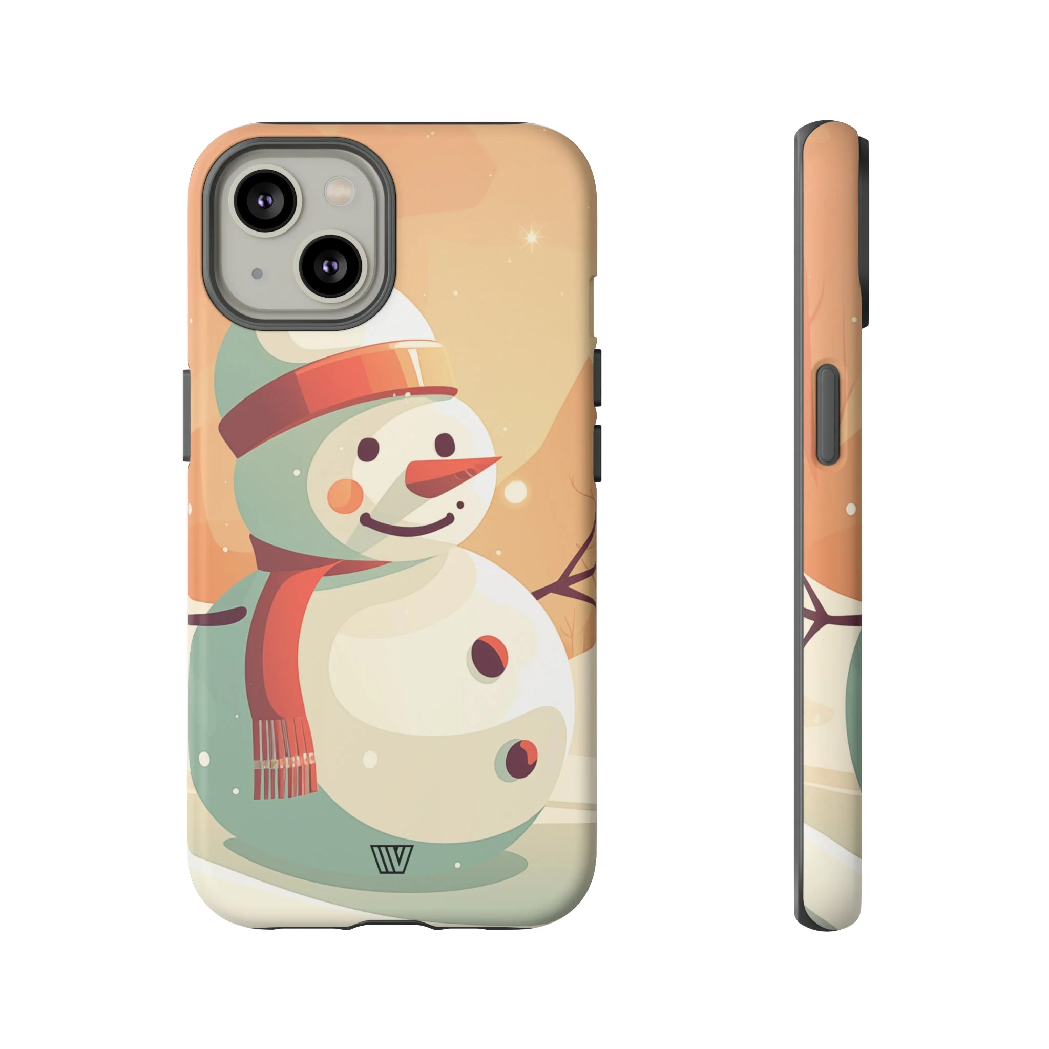 SUNSET SNOWMAN | Tough Phone Case - Image 42