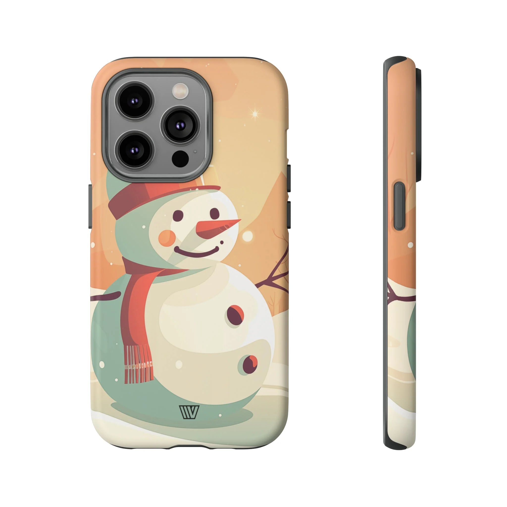 SUNSET SNOWMAN | Tough Phone Case - Image 44