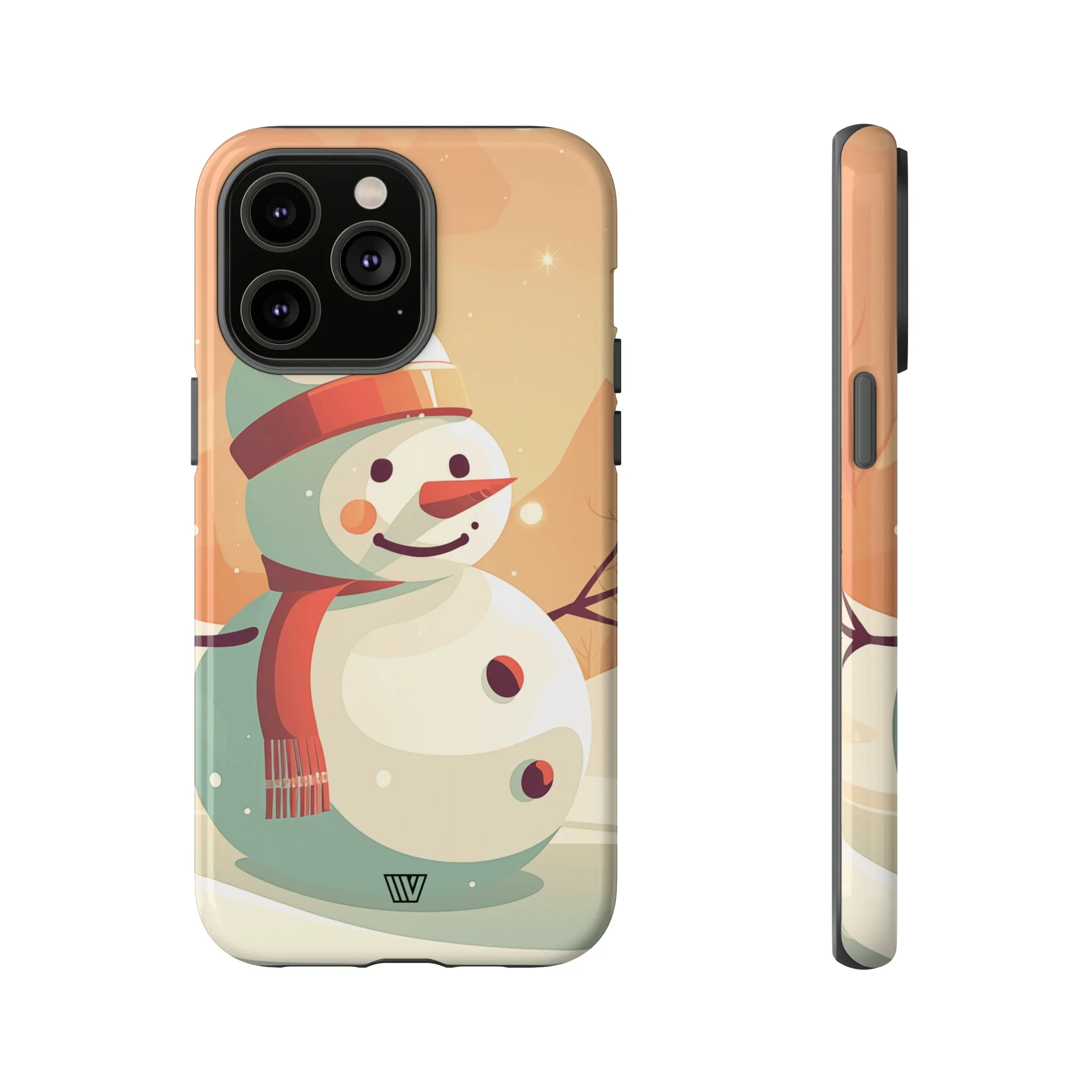 SUNSET SNOWMAN | Tough Phone Case - Image 47