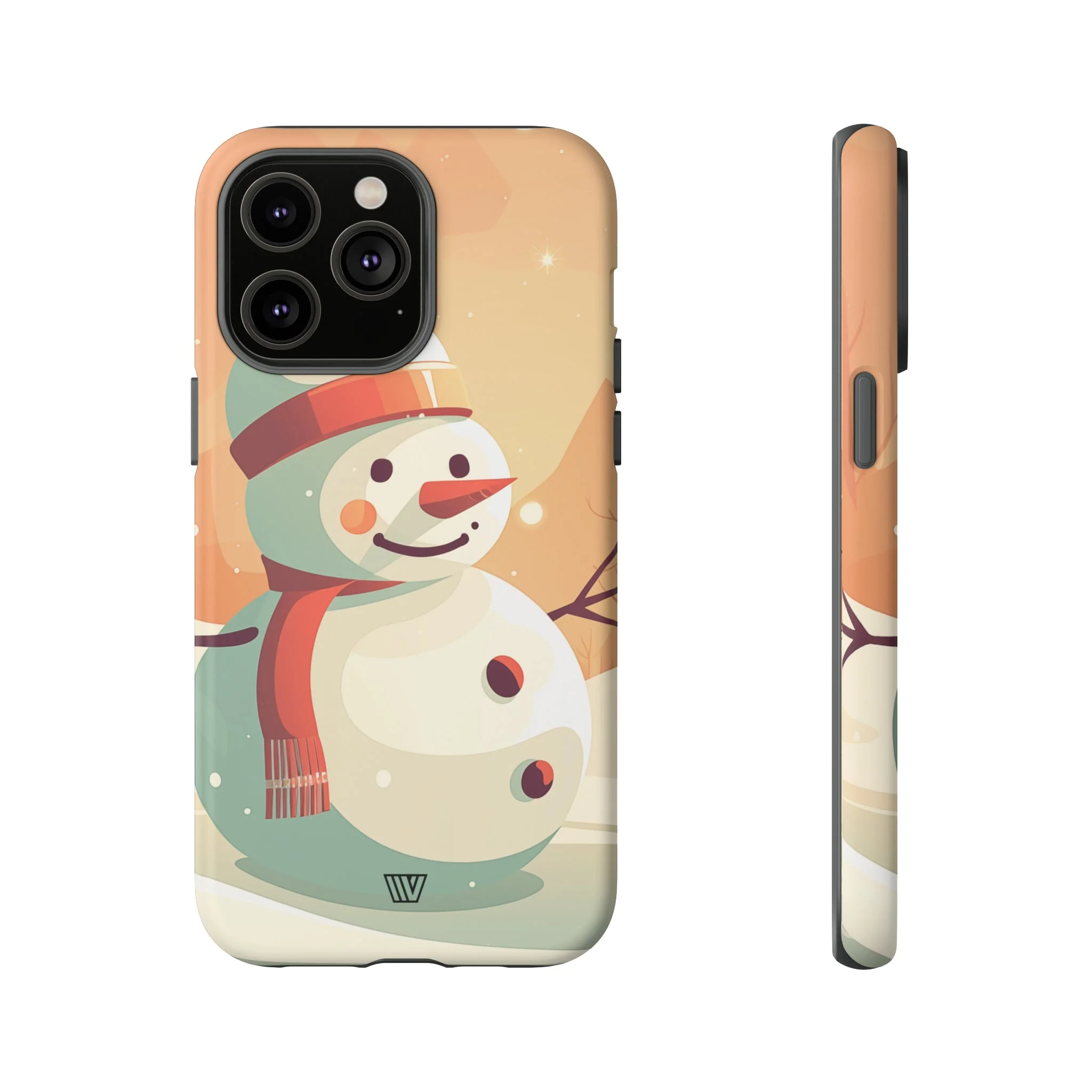 SUNSET SNOWMAN | Tough Phone Case - Image 48