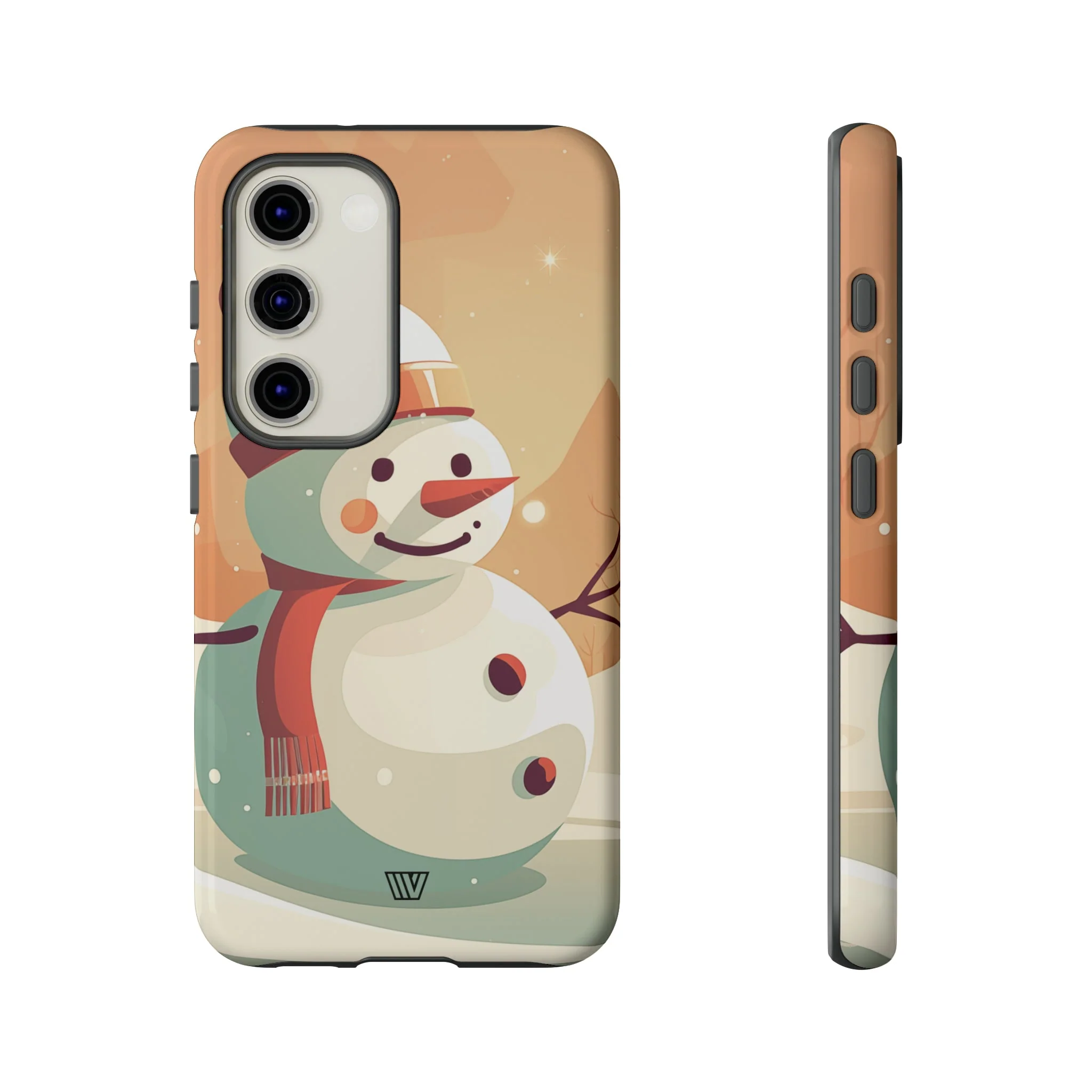SUNSET SNOWMAN | Tough Phone Case - Image 49