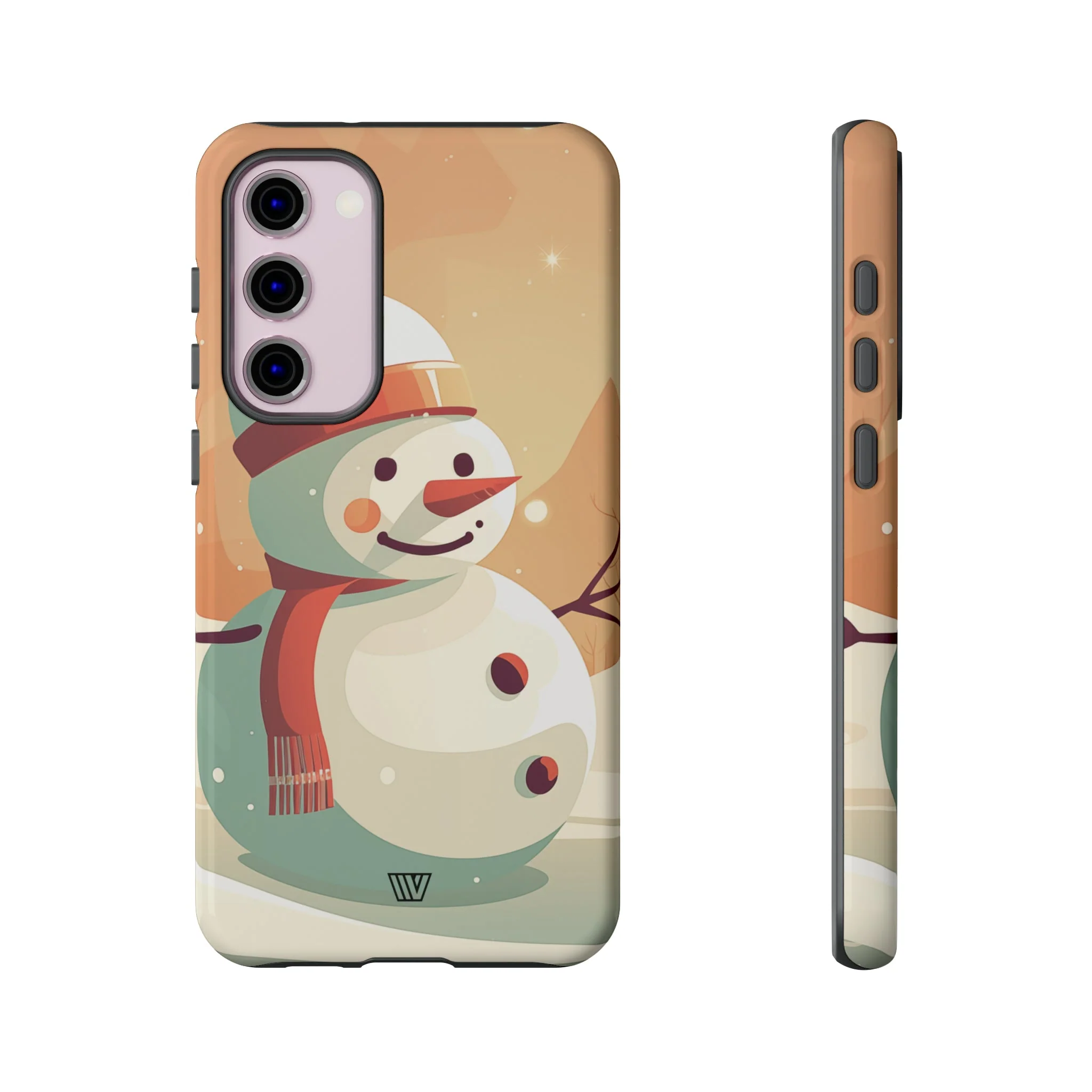 SUNSET SNOWMAN | Tough Phone Case - Image 51