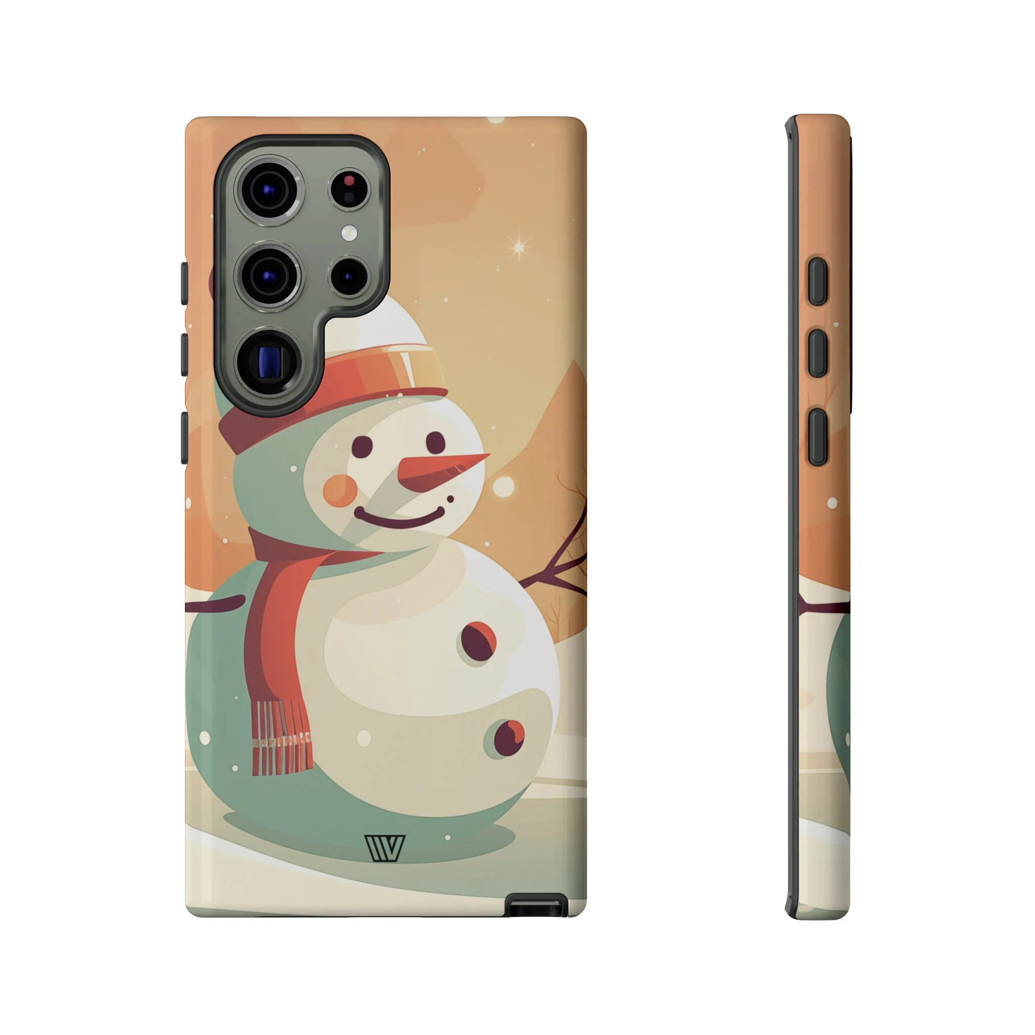 SUNSET SNOWMAN | Tough Phone Case - Image 53