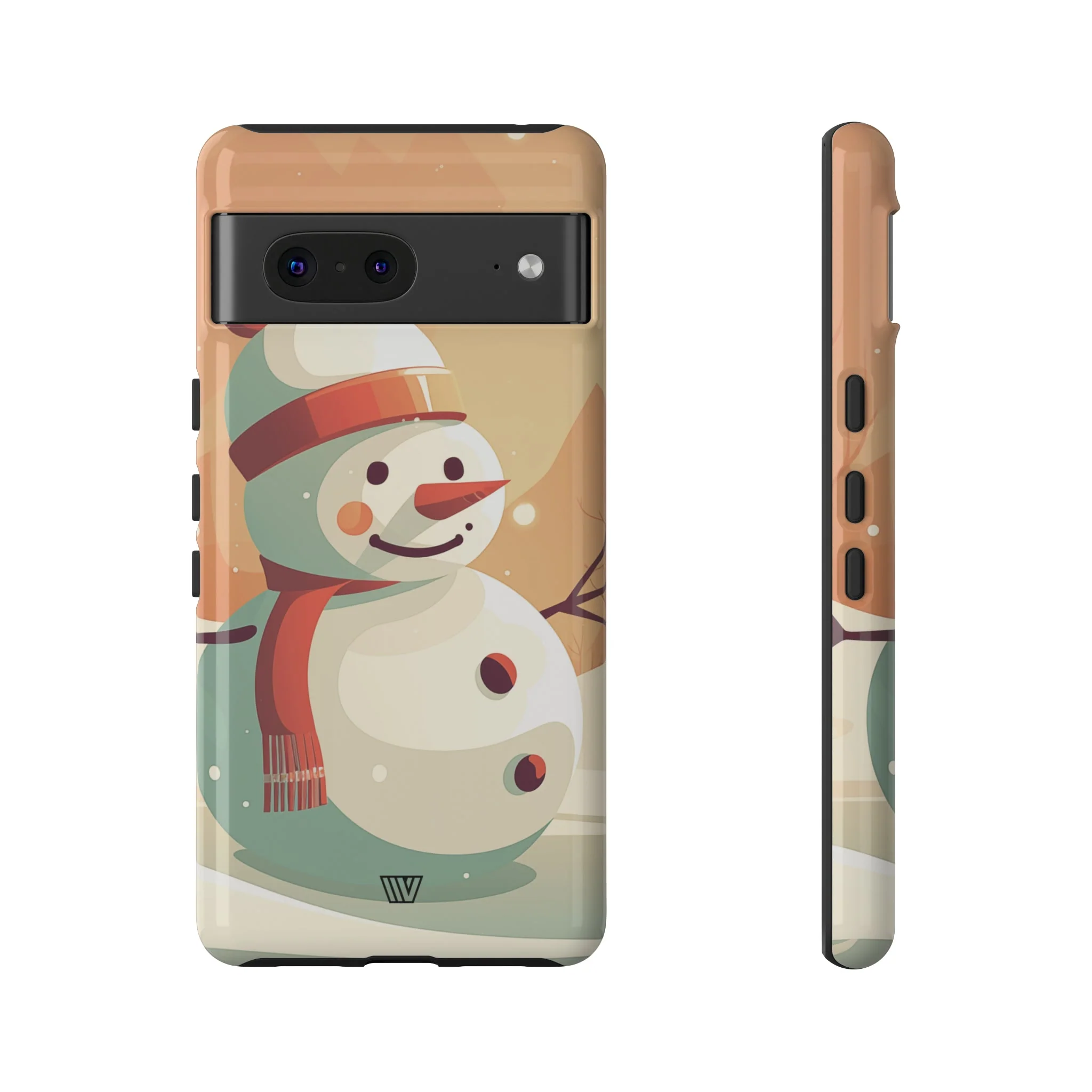 SUNSET SNOWMAN | Tough Phone Case - Image 55