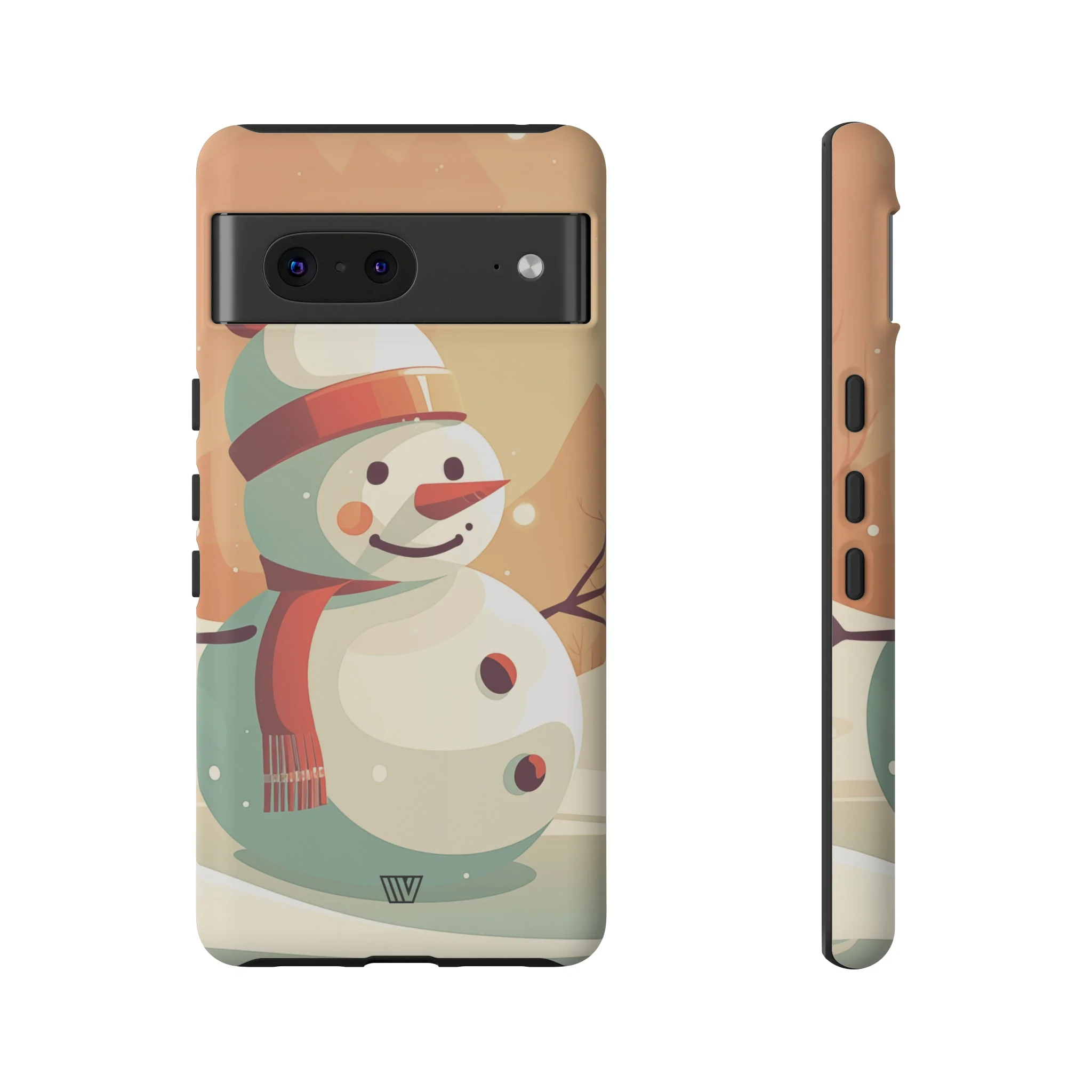 SUNSET SNOWMAN | Tough Phone Case - Image 56