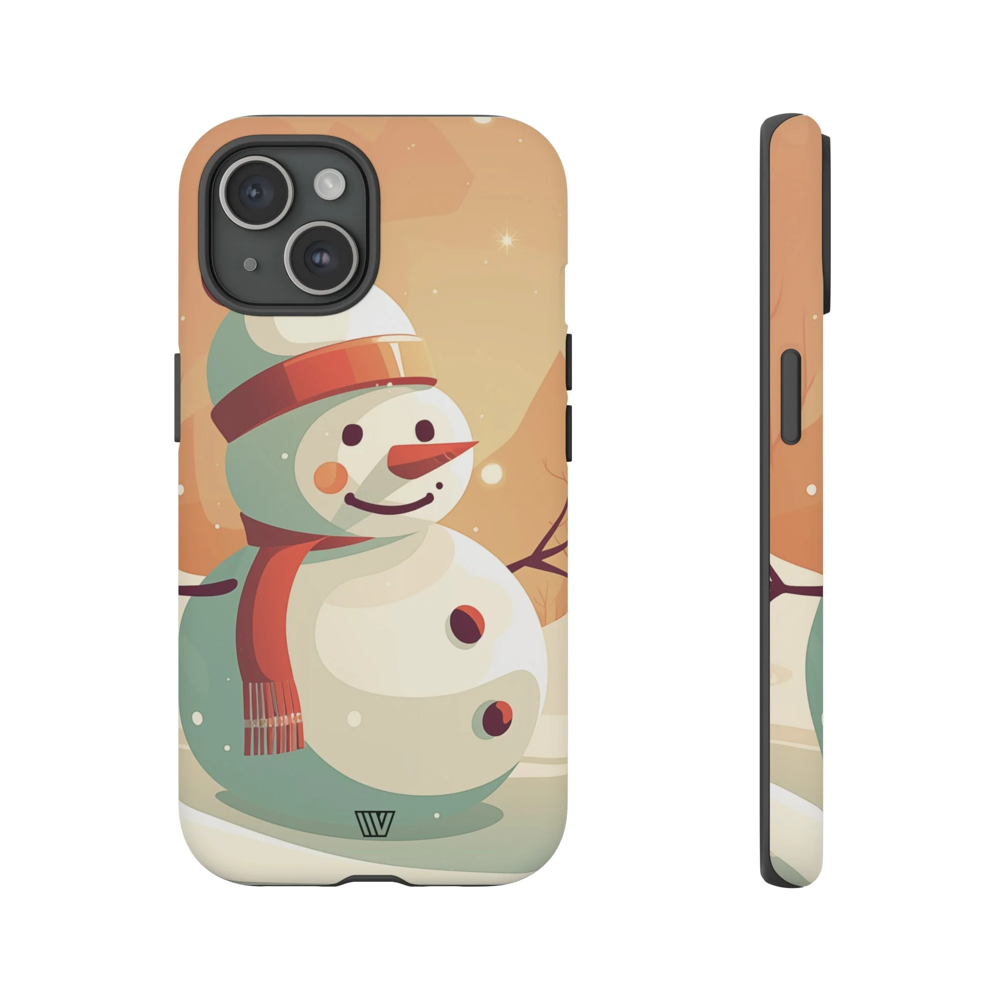 SUNSET SNOWMAN | Tough Phone Case - Image 57