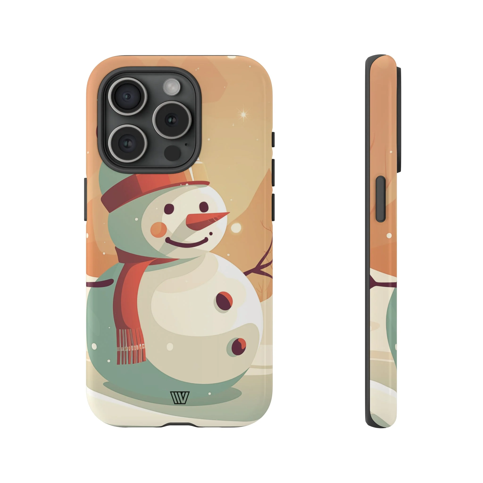 SUNSET SNOWMAN | Tough Phone Case - Image 60
