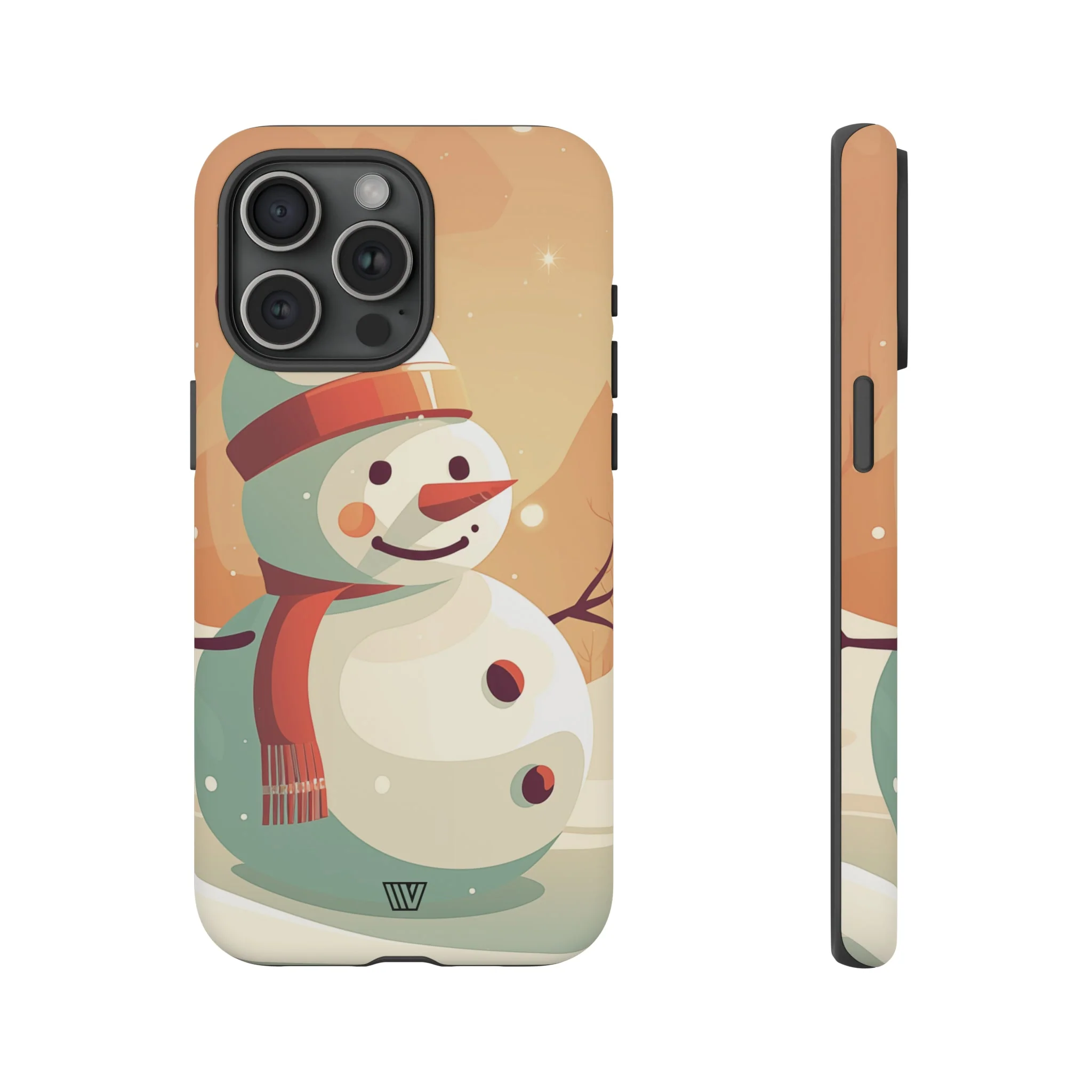 SUNSET SNOWMAN | Tough Phone Case - Image 63