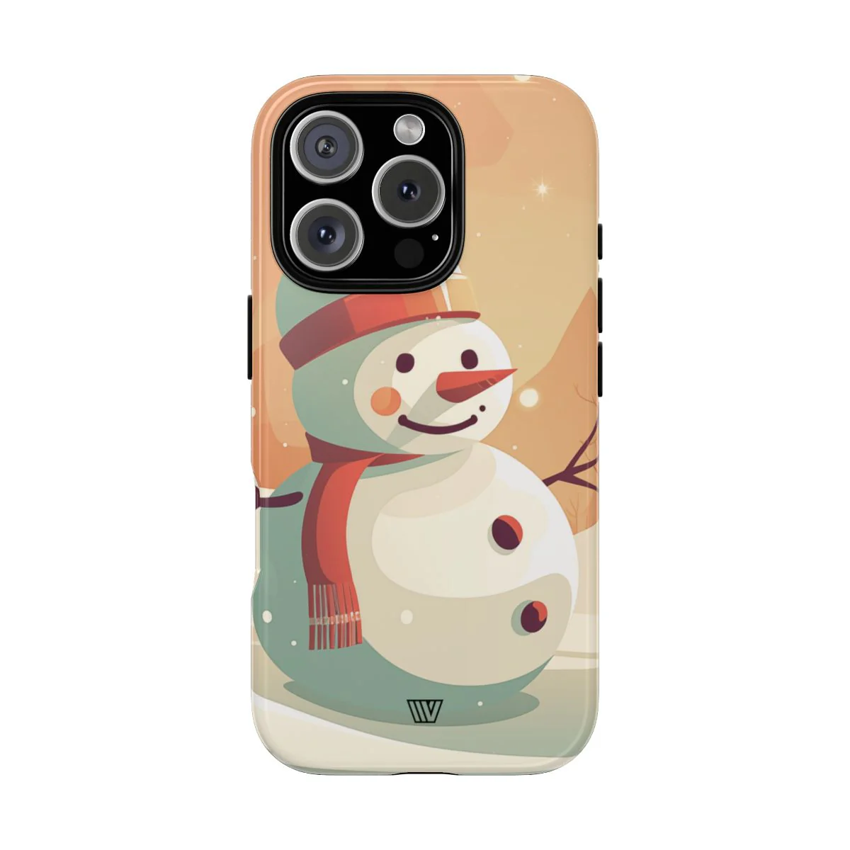 SUNSET SNOWMAN | Tough Phone Case - Image 75