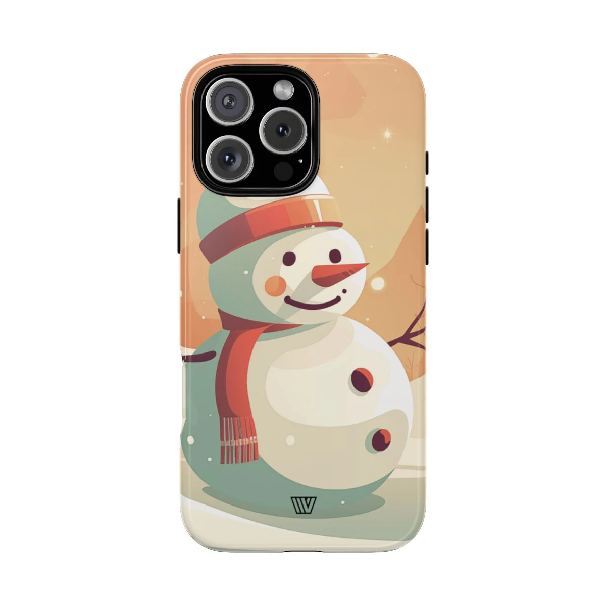 SUNSET SNOWMAN | Tough Phone Case - Image 77
