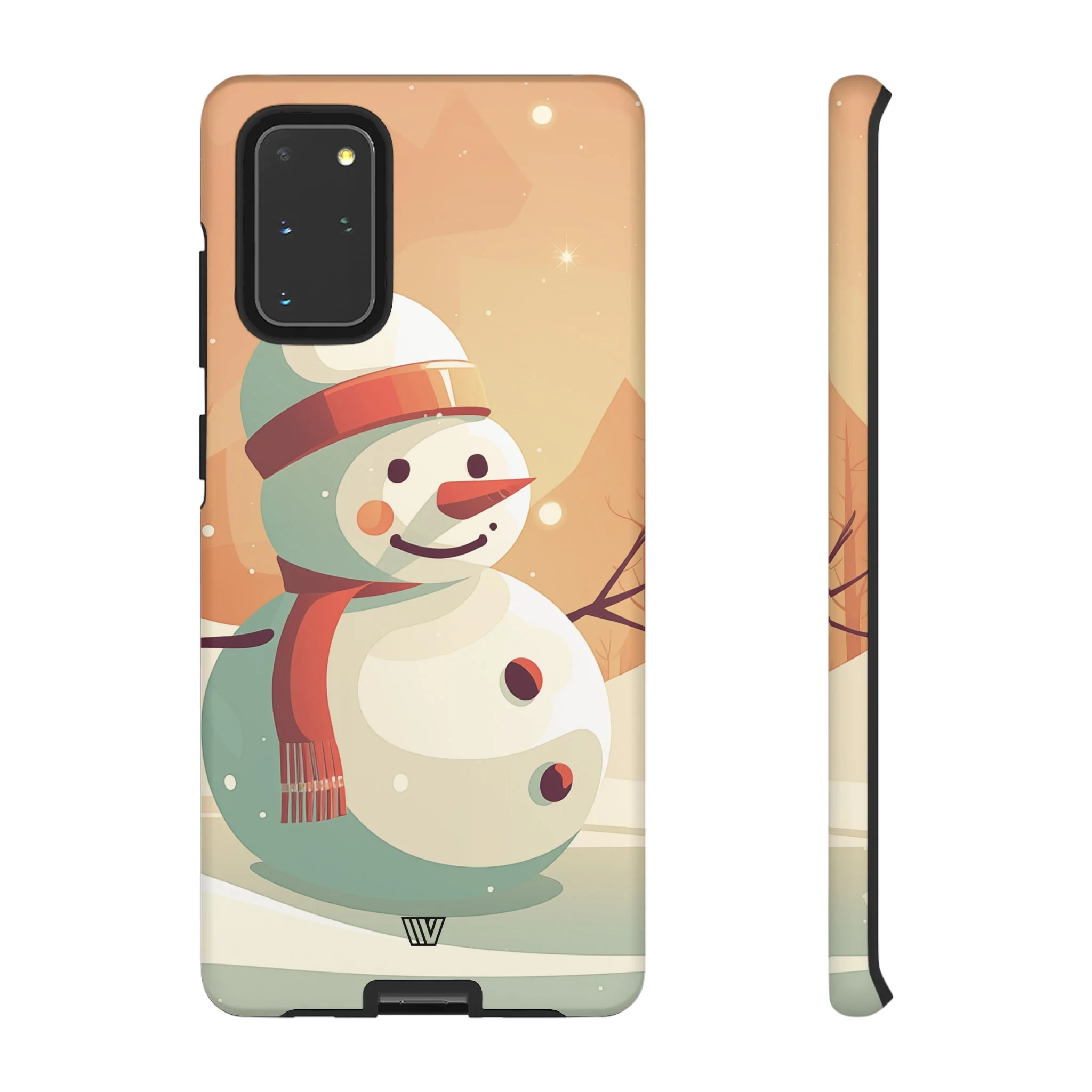 SUNSET SNOWMAN | Tough Phone Case - Image 8