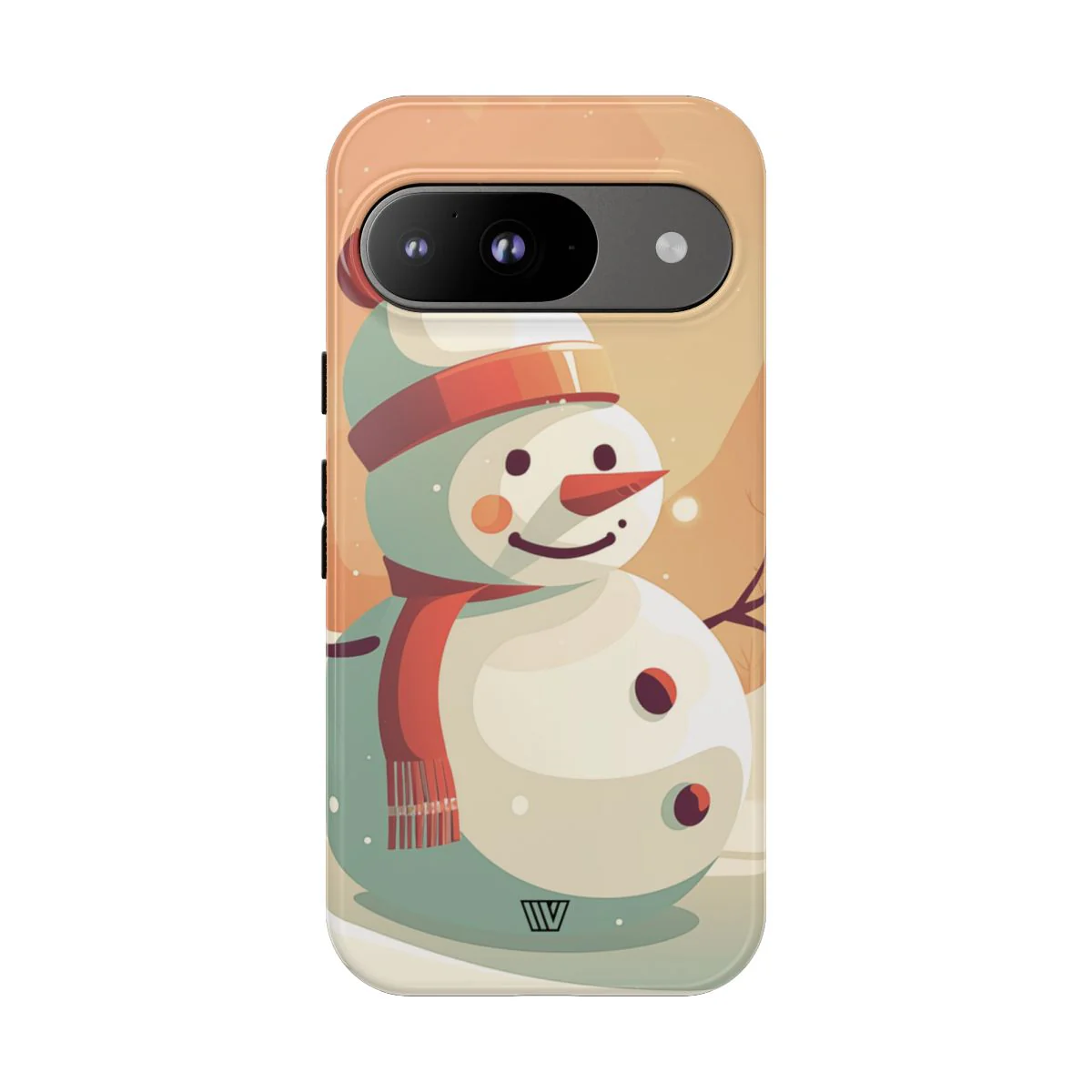 SUNSET SNOWMAN | Tough Phone Case - Image 82