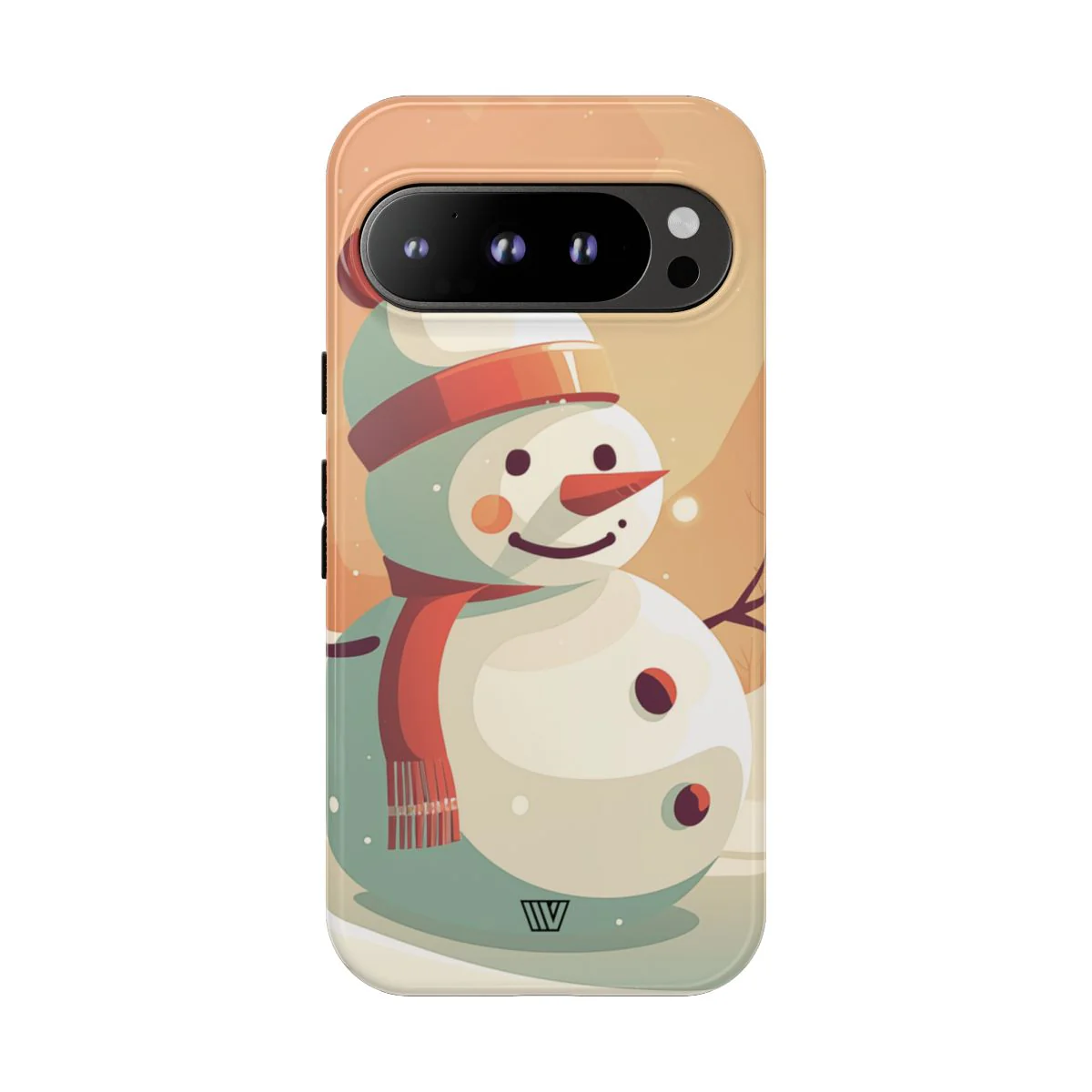 SUNSET SNOWMAN | Tough Phone Case - Image 84