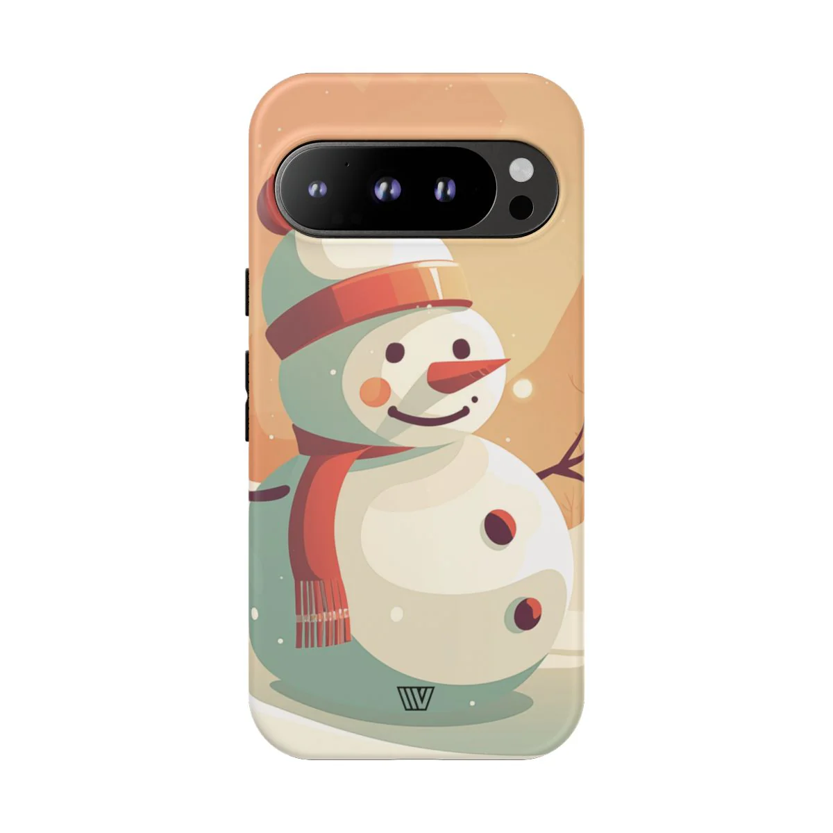SUNSET SNOWMAN | Tough Phone Case - Image 85