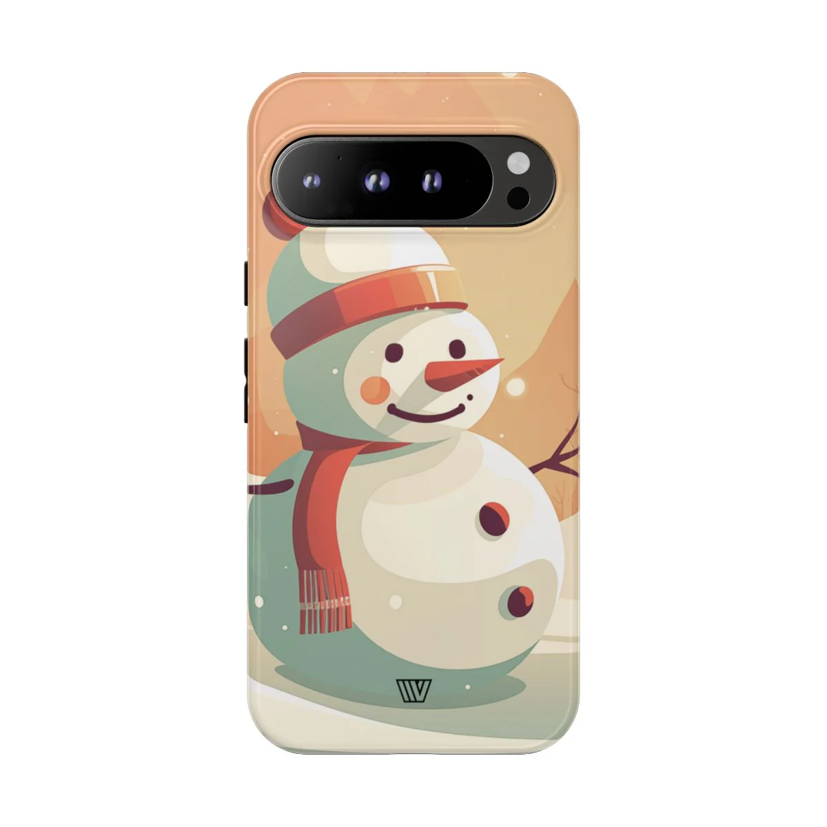 SUNSET SNOWMAN | Tough Phone Case - Image 86