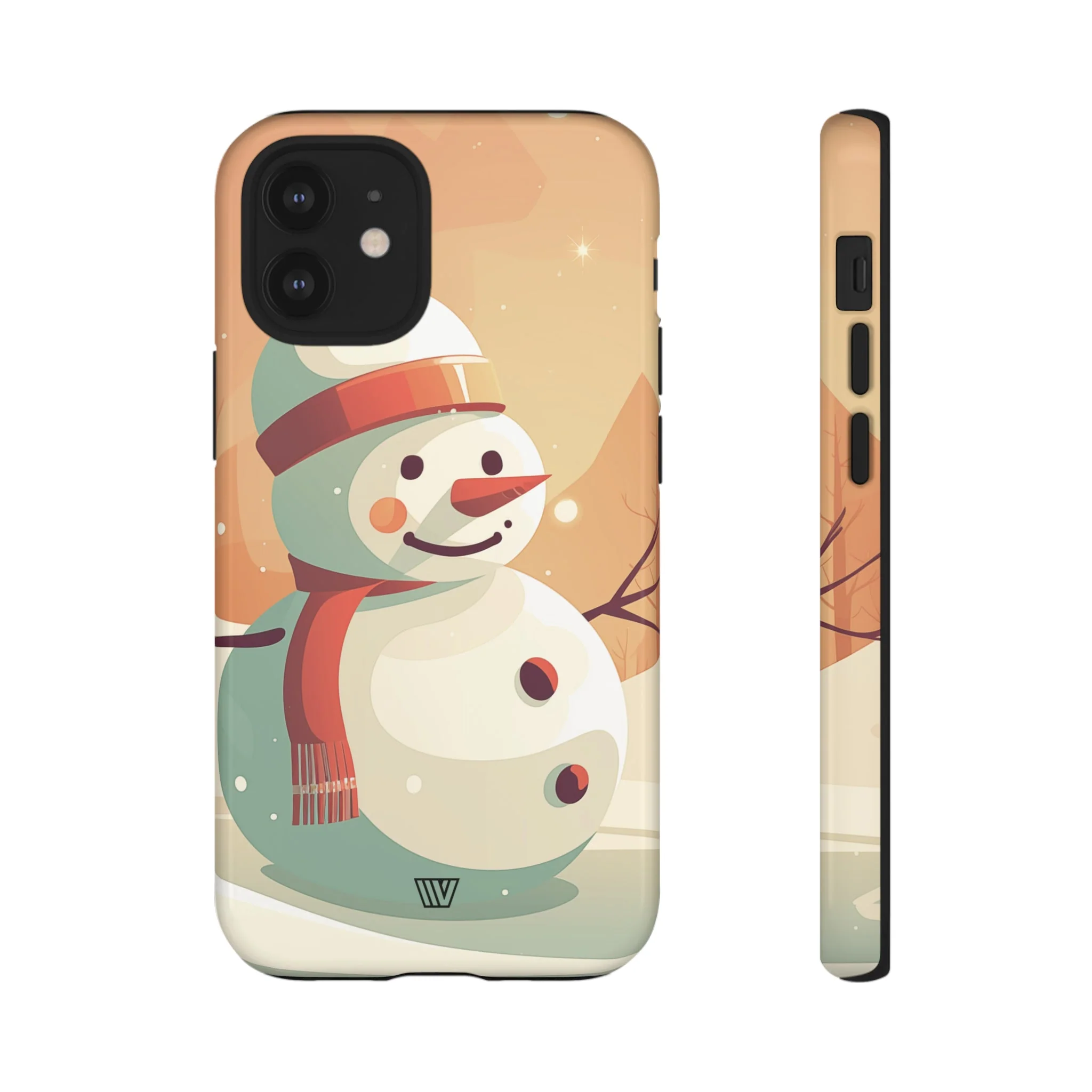 SUNSET SNOWMAN | Tough Phone Case - Image 9