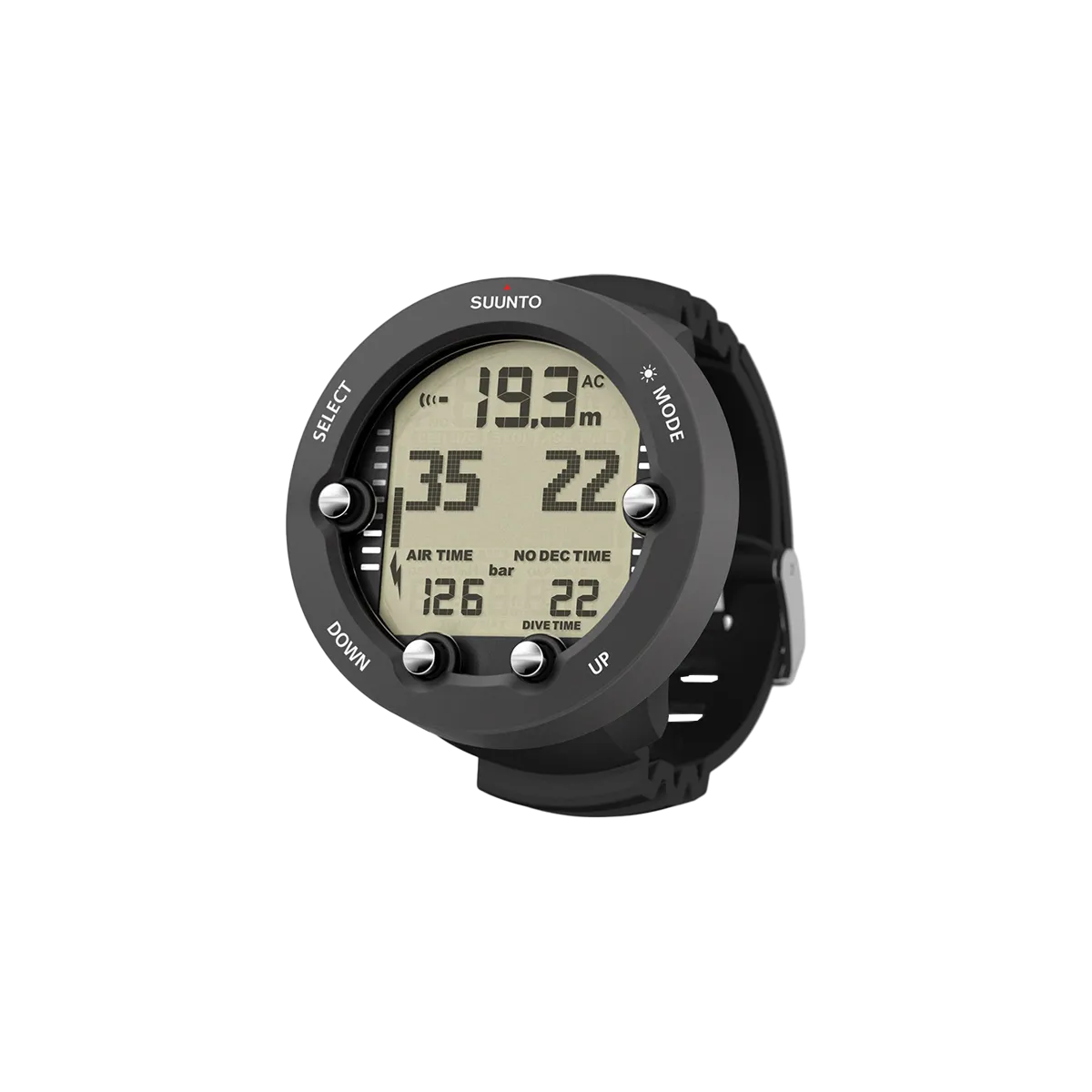 Suunto Zoop Novo Wrist Scuba Diving Computer Black - Image 3