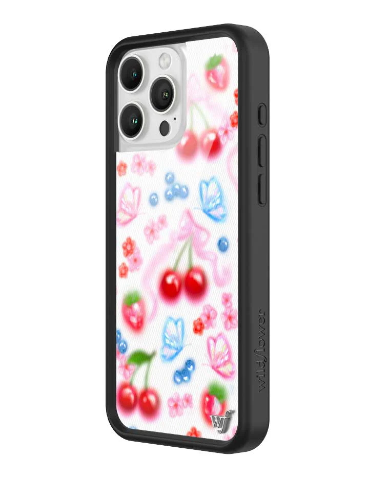 Sweet Cherries iPhone Case - Image 2