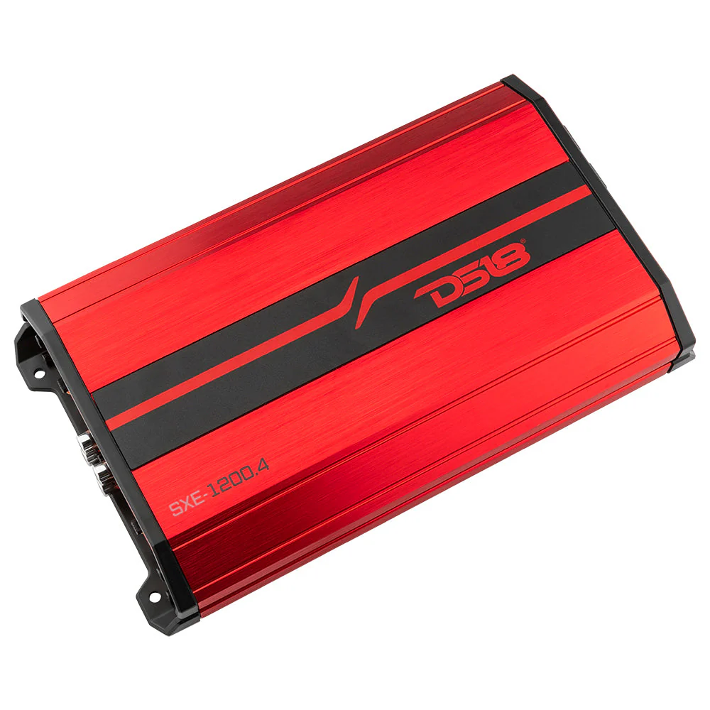 SXE Class A/B 4-Channel Full-Range Car Amplifier 4 x 60 RMS @4 Ohm 1200 Watts - Image 10