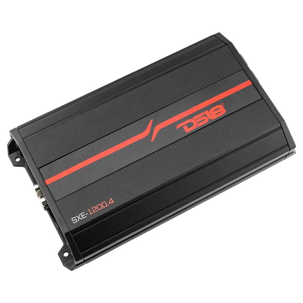 SXE Class A/B 4-Channel Full-Range Car Amplifier 4 x 60 RMS @4 Ohm 1200 Watts - Image 5