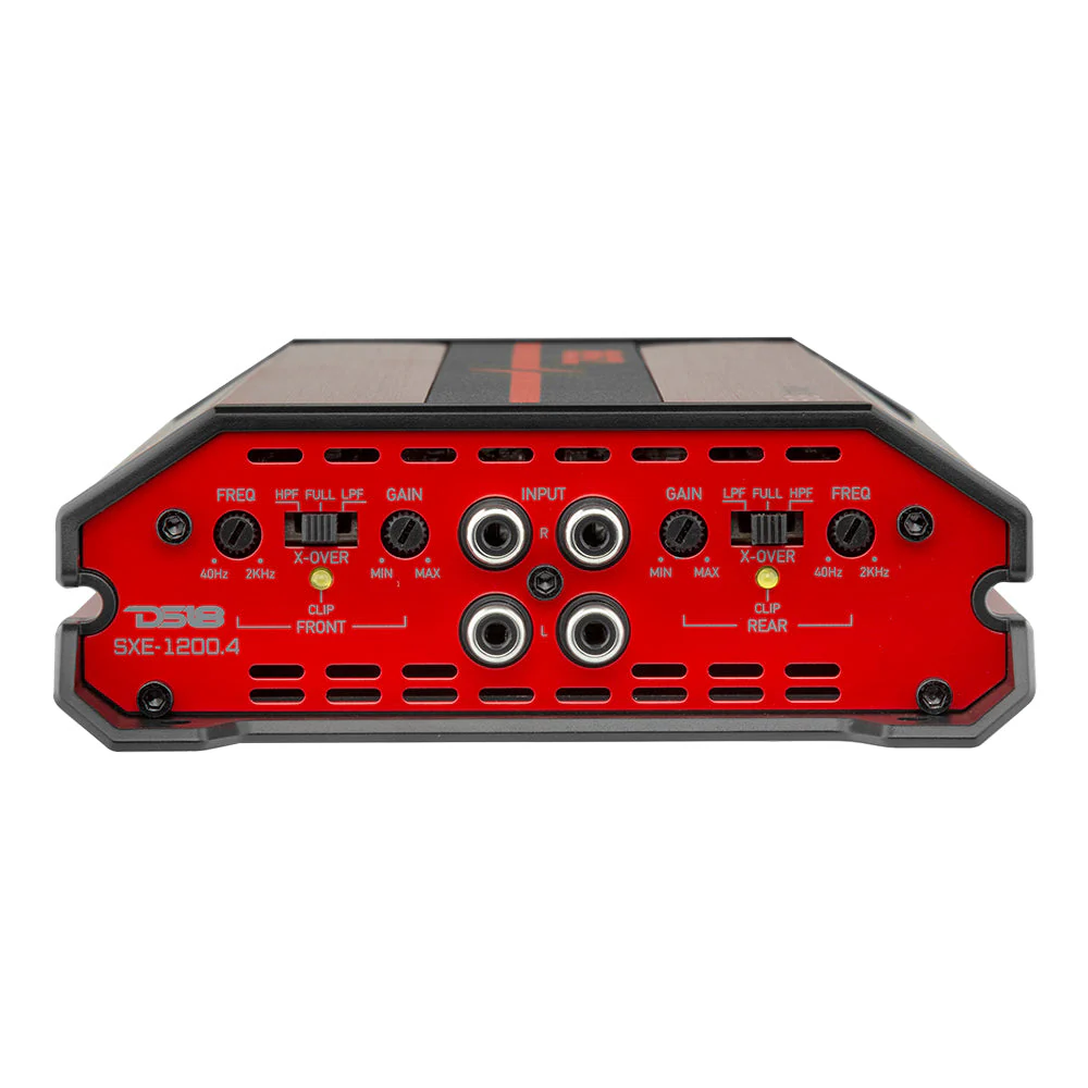 SXE Class A/B 4-Channel Full-Range Car Amplifier 4 x 60 RMS @4 Ohm 1200 Watts - Image 8