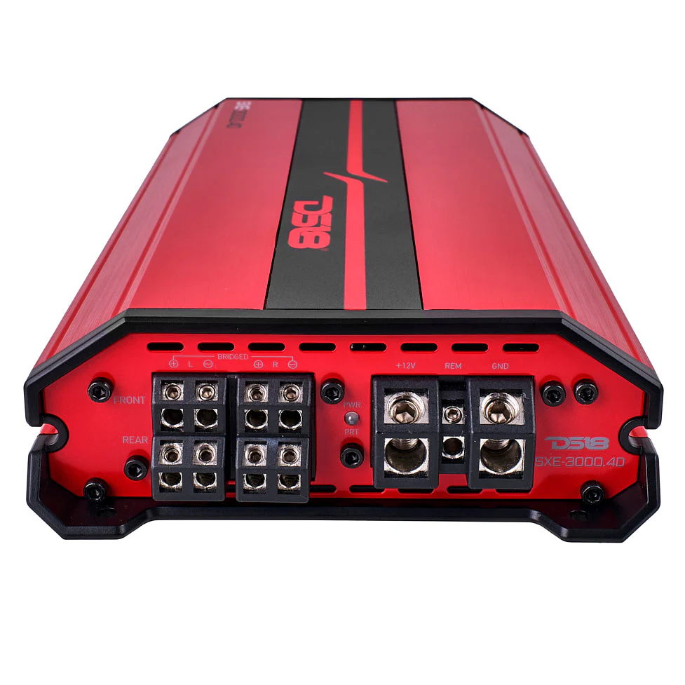 SXE Class D 4-Channel  Full-Range Car Amplifier 4 x 200 RMS @4 Ohm 3000 Watts - Image 7