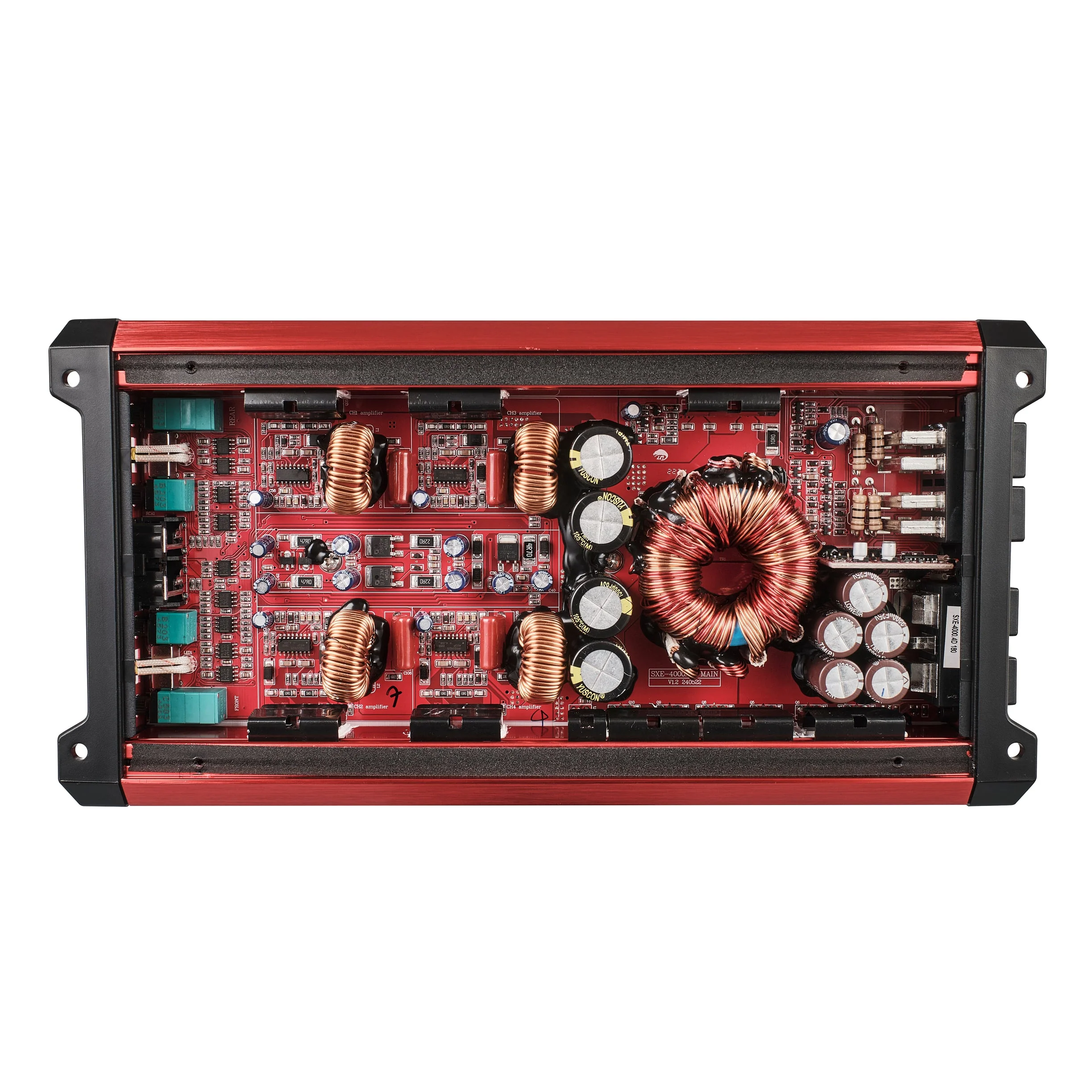 SXE Class D 4-Channel Full-Range Car Amplifier 4 x 275 RMS @4 Ohm 4000 Watts - Image 7