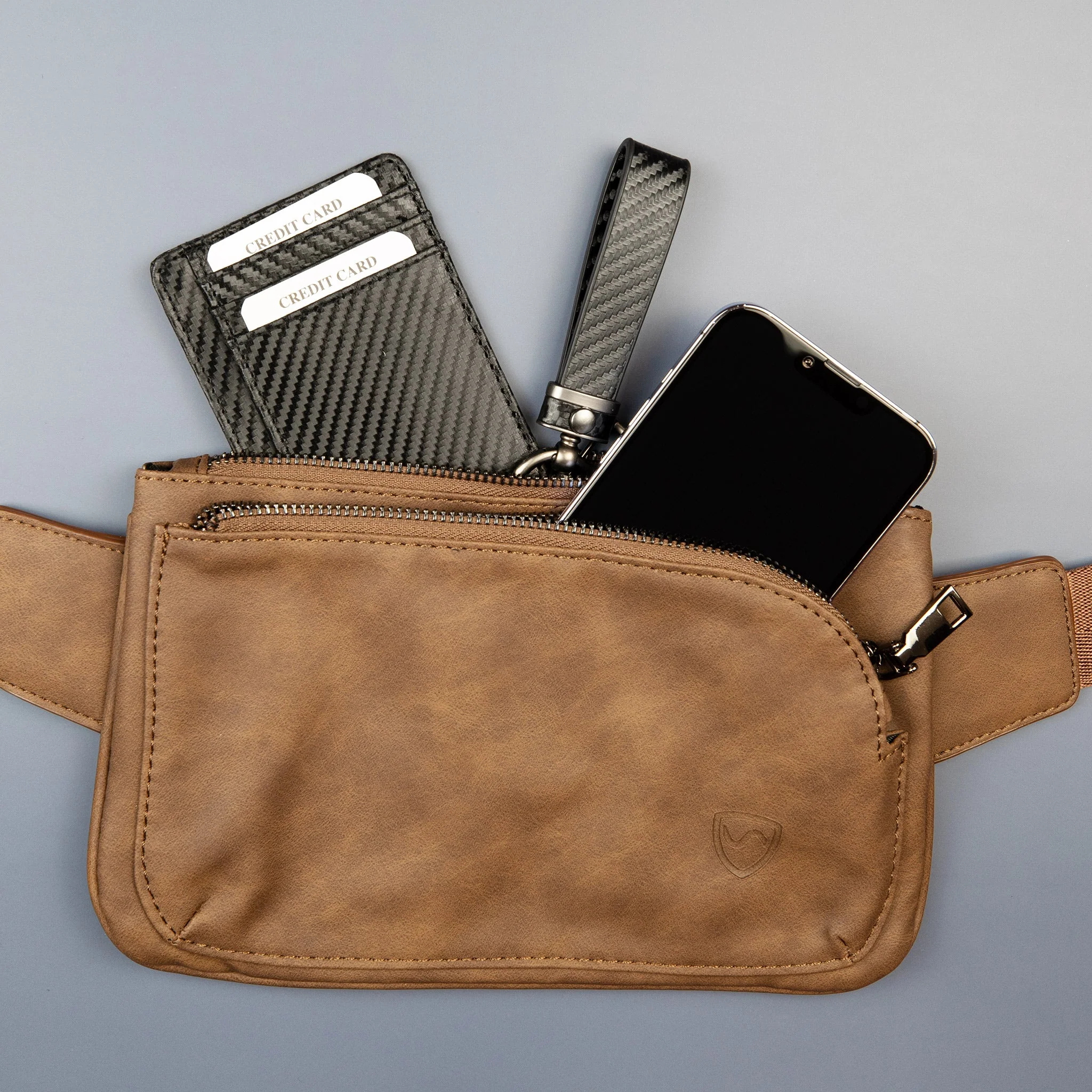 SYB Cross Body Fanny Pack - Metro Vegan Leather - Image 4