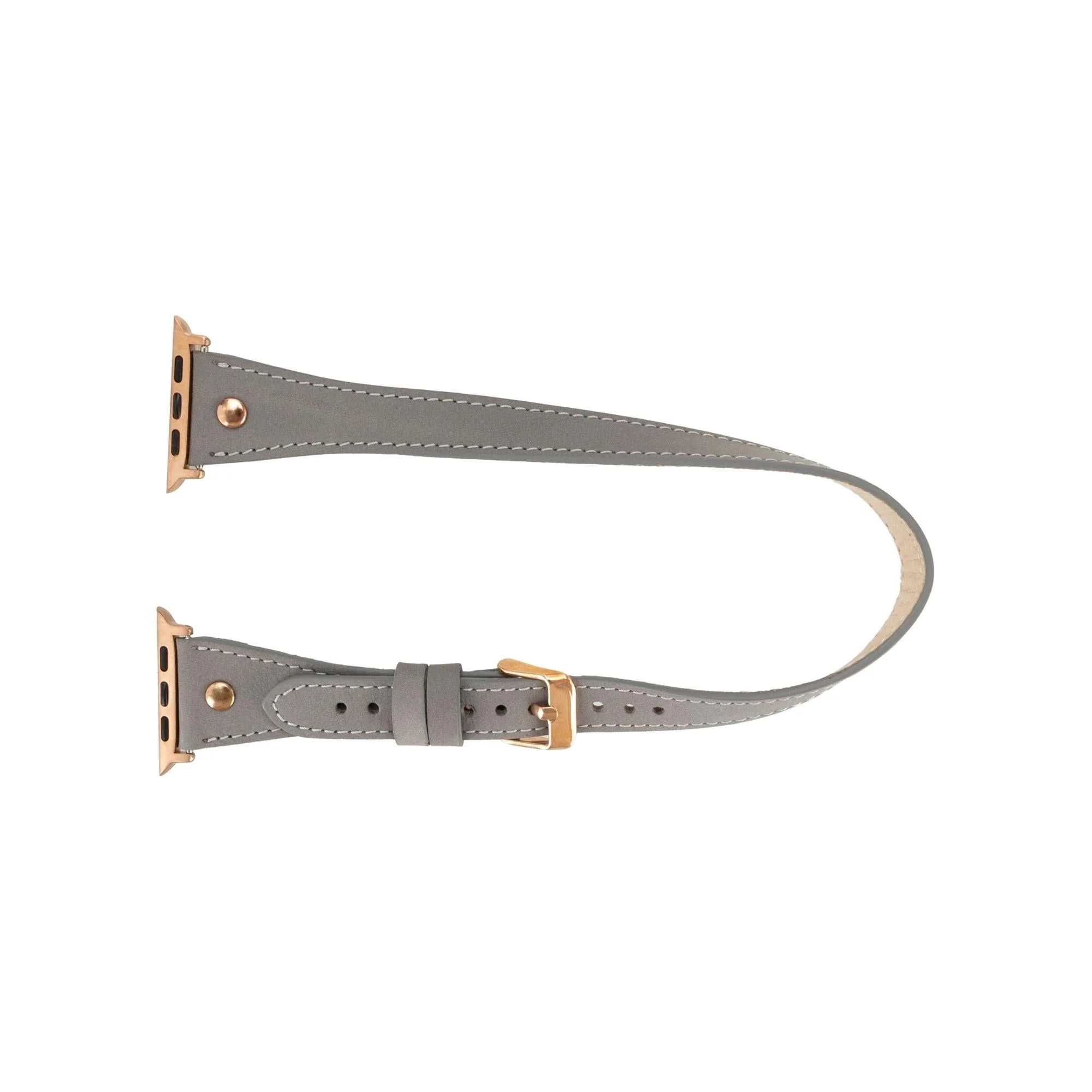 Syracuse Double Tour Leather Bands for Apple Watch 9, Ultra 2 and SE - Image 16