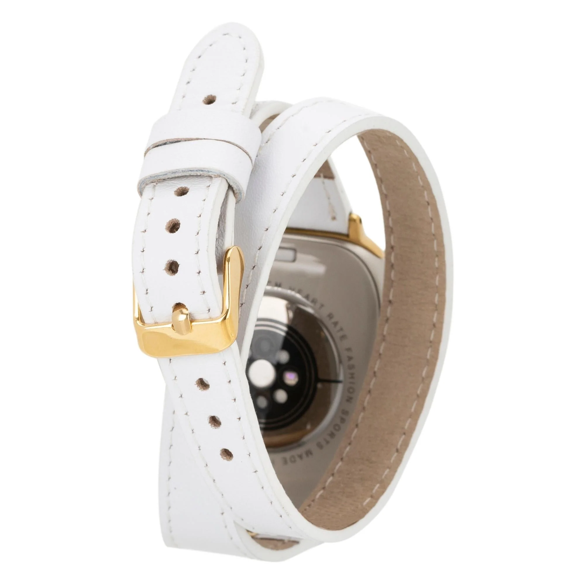 Syracuse Double Tour Leather Bands for Apple Watch 9, Ultra 2 and SE - Image 26