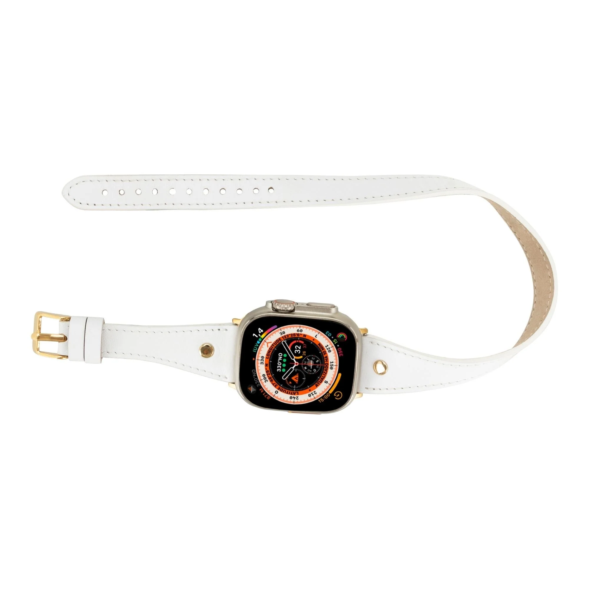Syracuse Double Tour Leather Bands for Apple Watch 9, Ultra 2 and SE - Image 27